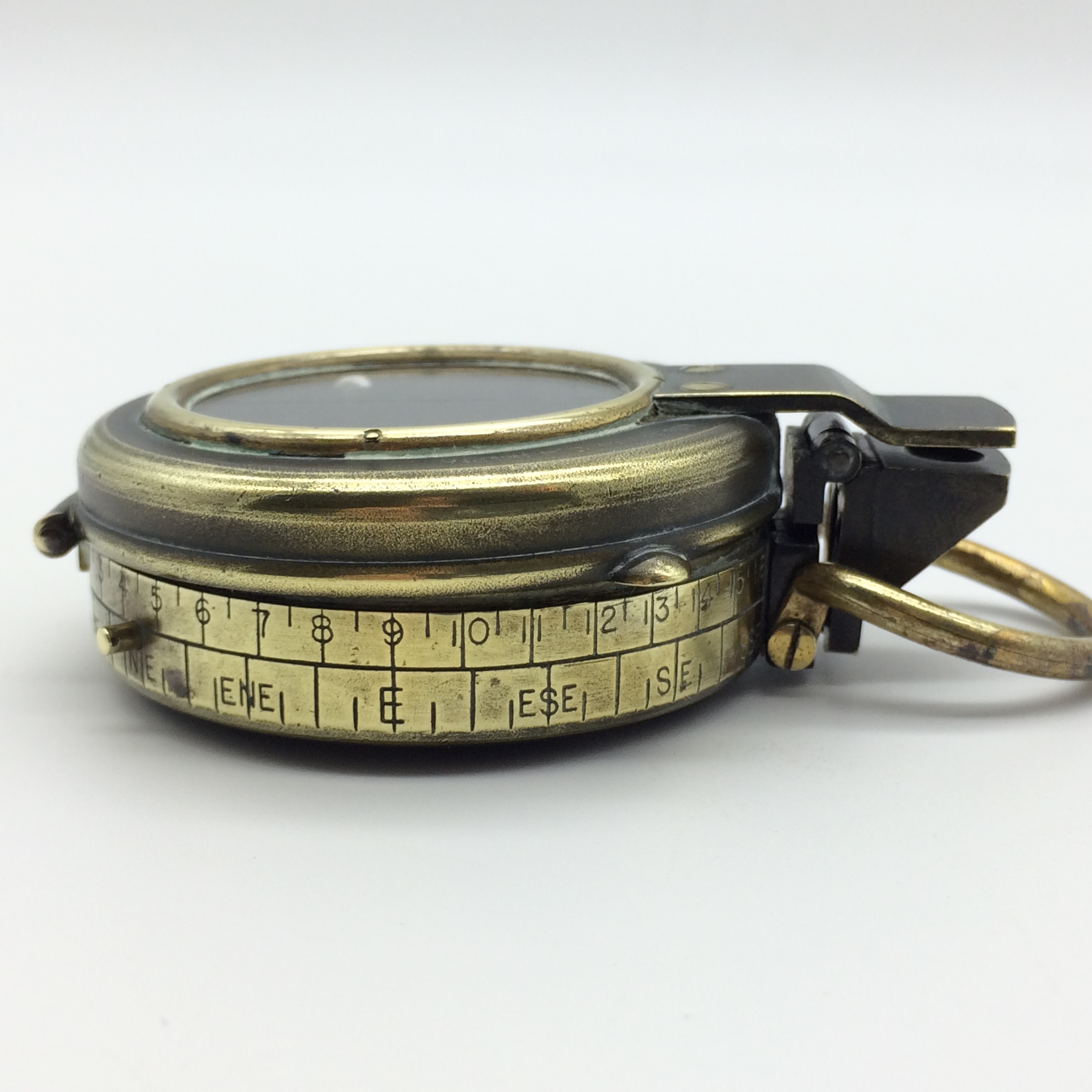 Antique WW1 ‘Verners Pattern VIII’ Compass (J.B. Ruby) - Image 9