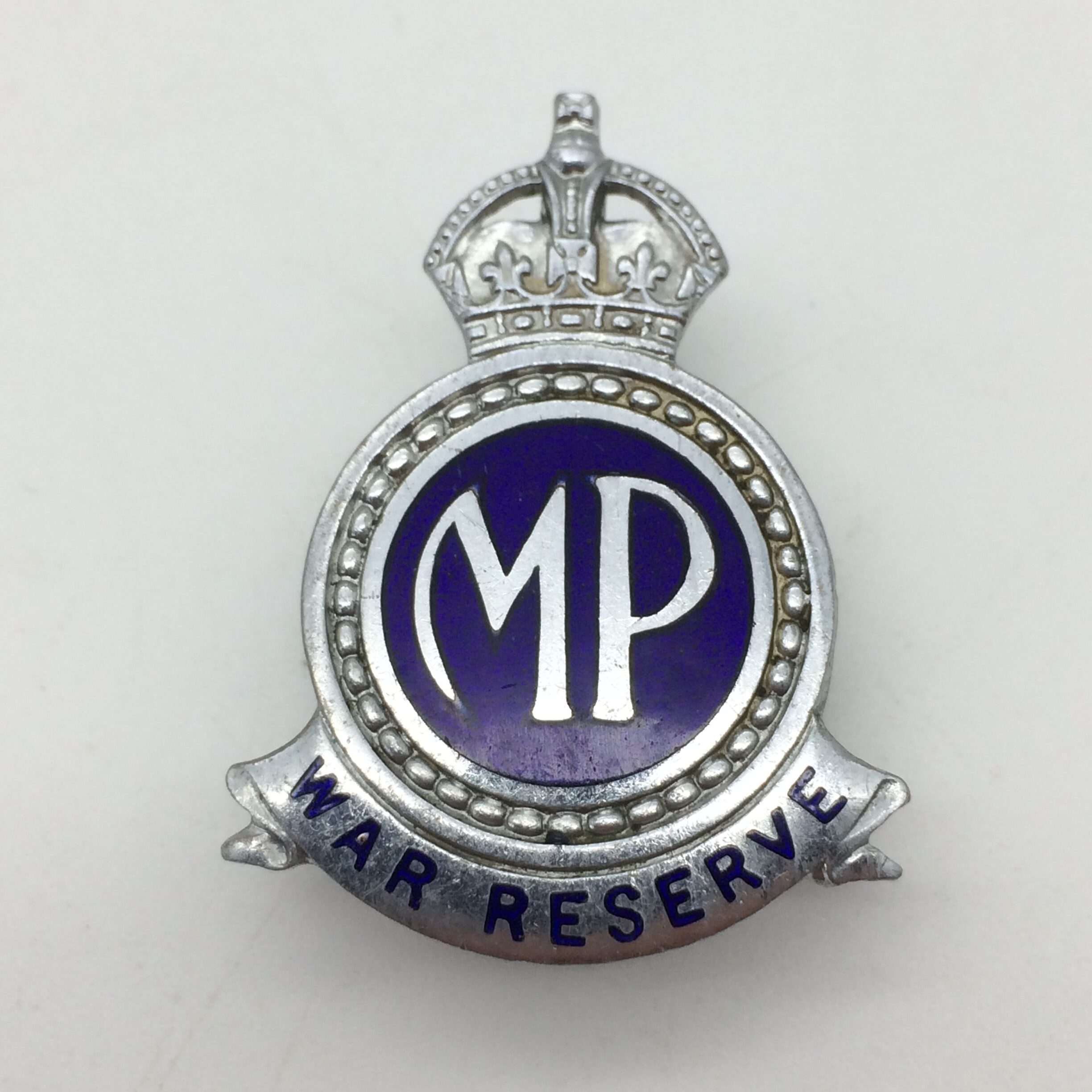 UK – WW2 ‘Metropolitan Police War Reserve’ Badge
