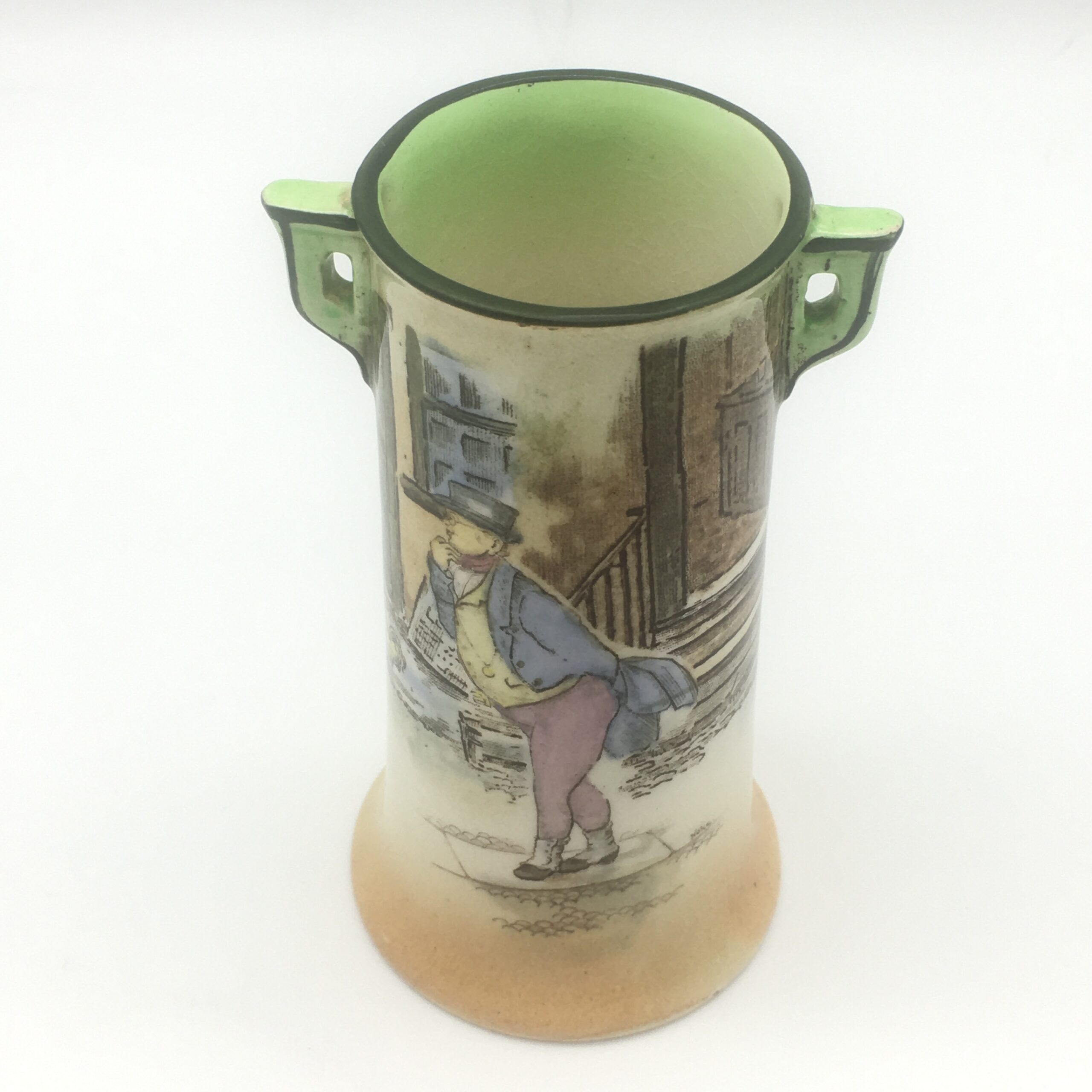 Rare Miniature Royal Doulton ‘Dickens’ Vase