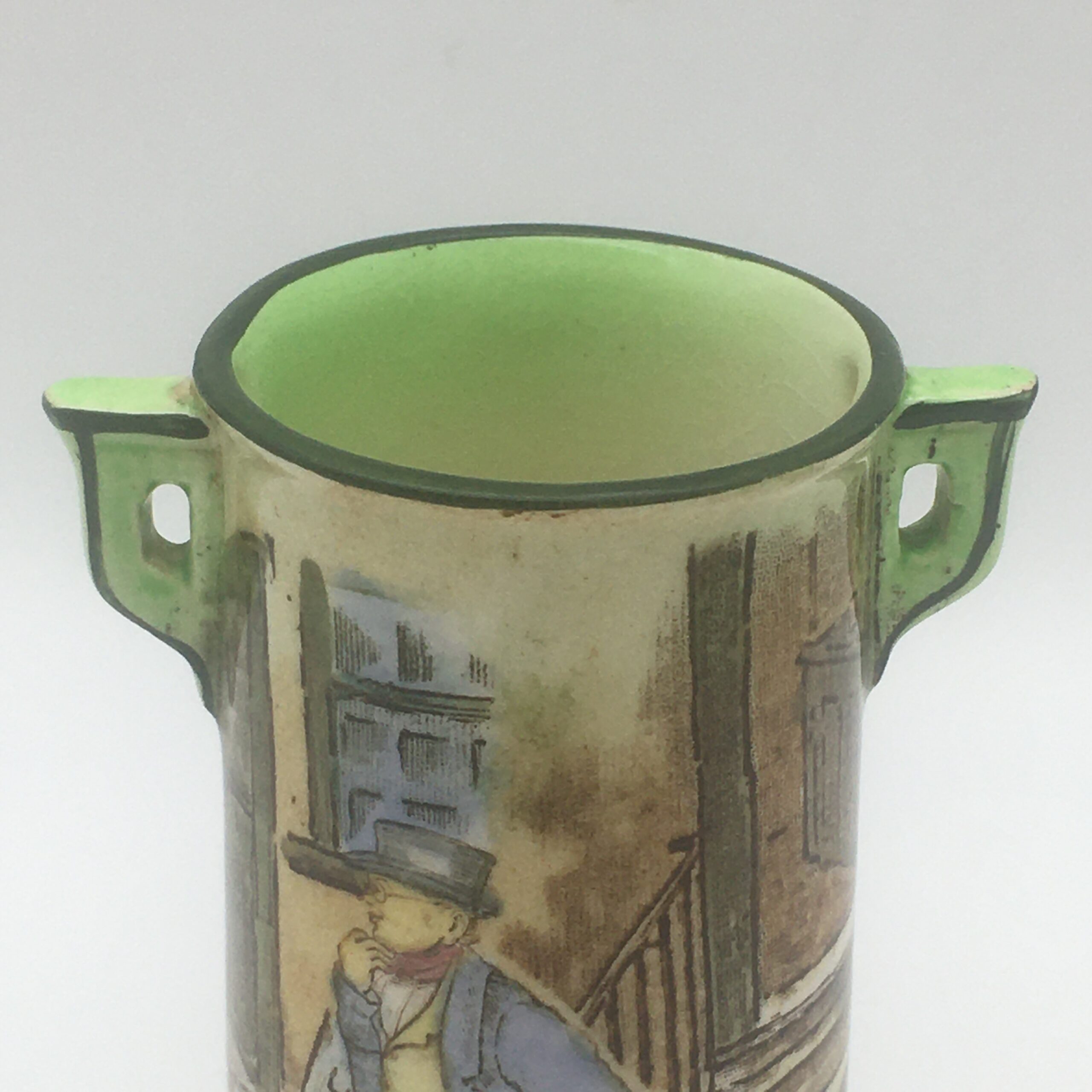 Rare Miniature Royal Doulton ‘Dickens’ Vase - Image 3