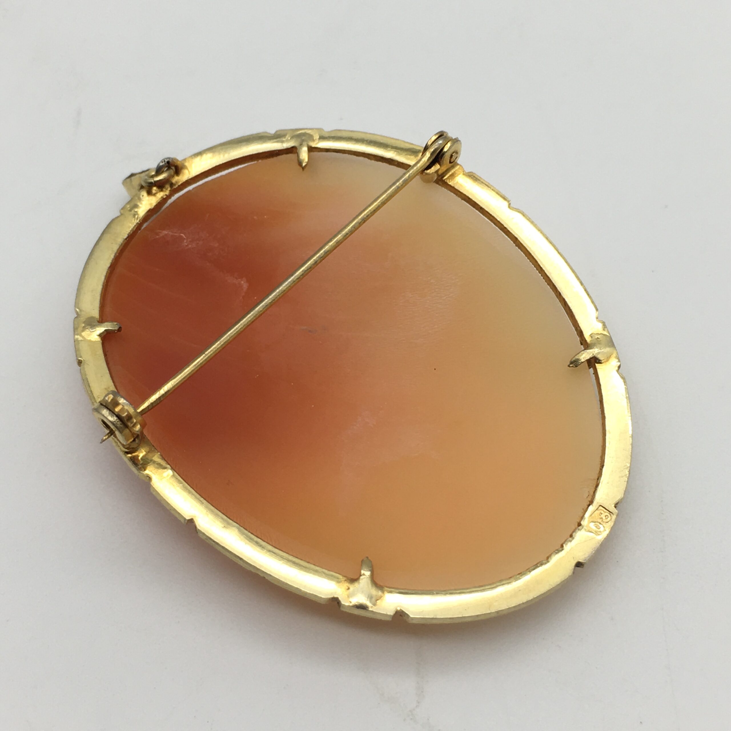 Gorgeous Silver & Marcasite Cameo Brooch or Pendant - Image 6