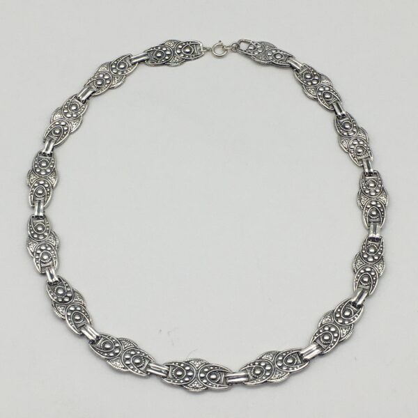 Scarce, Vintage Sterling Silver ‘Mari-Lou’ Necklace