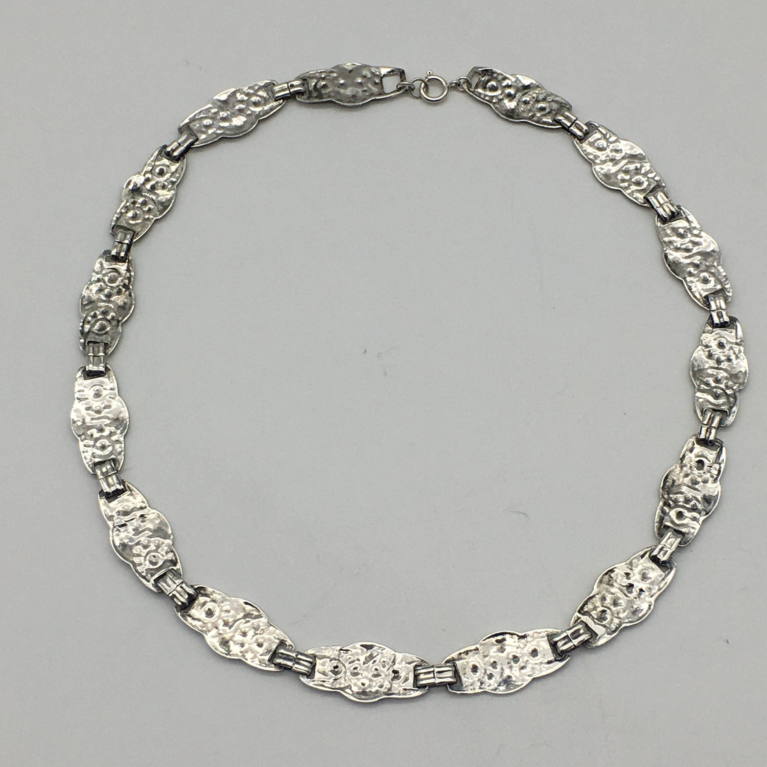 Scarce, Vintage Sterling Silver ‘Mari-Lou’ Necklace - Image 5