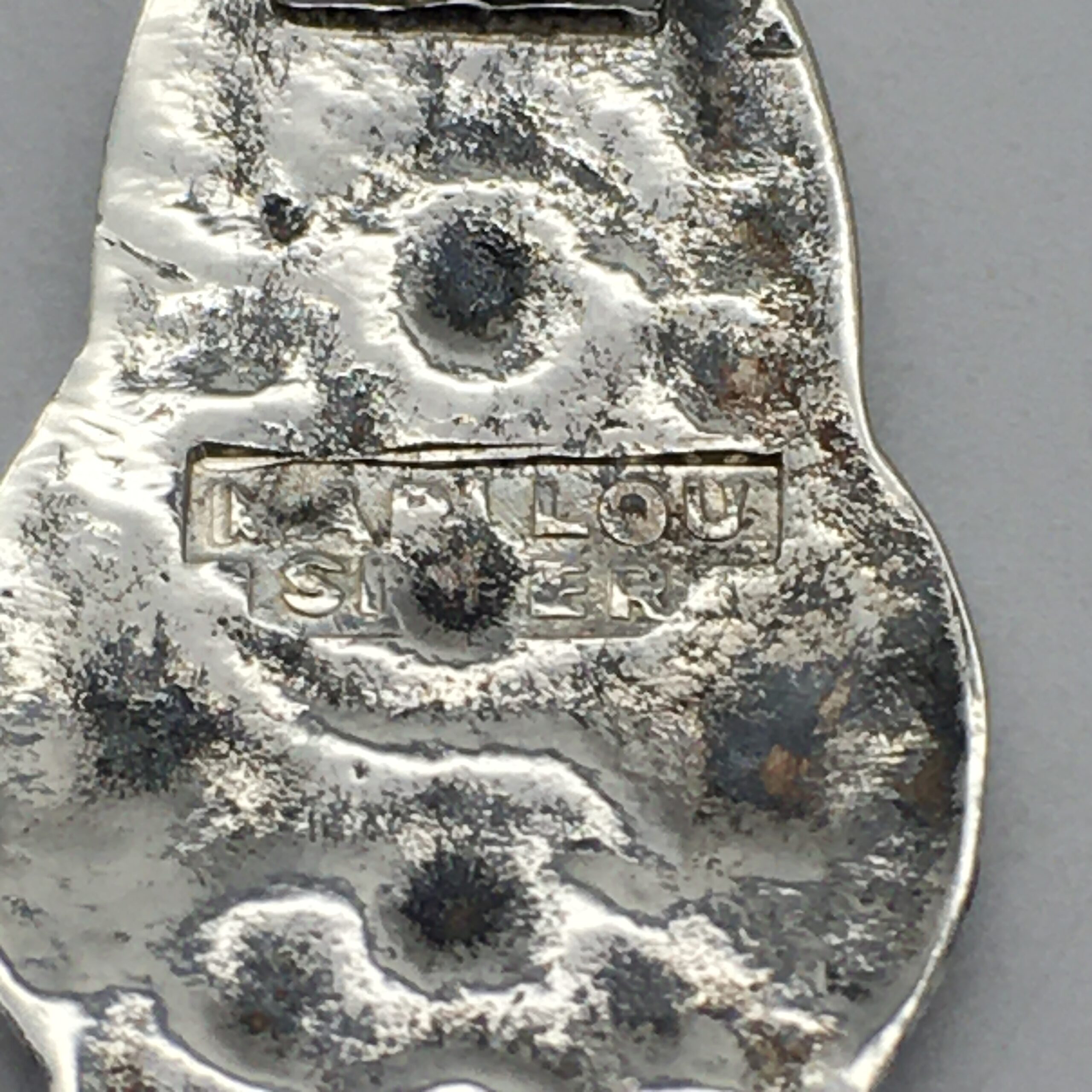 Scarce, Vintage Sterling Silver ‘Mari-Lou’ Necklace - Image 6