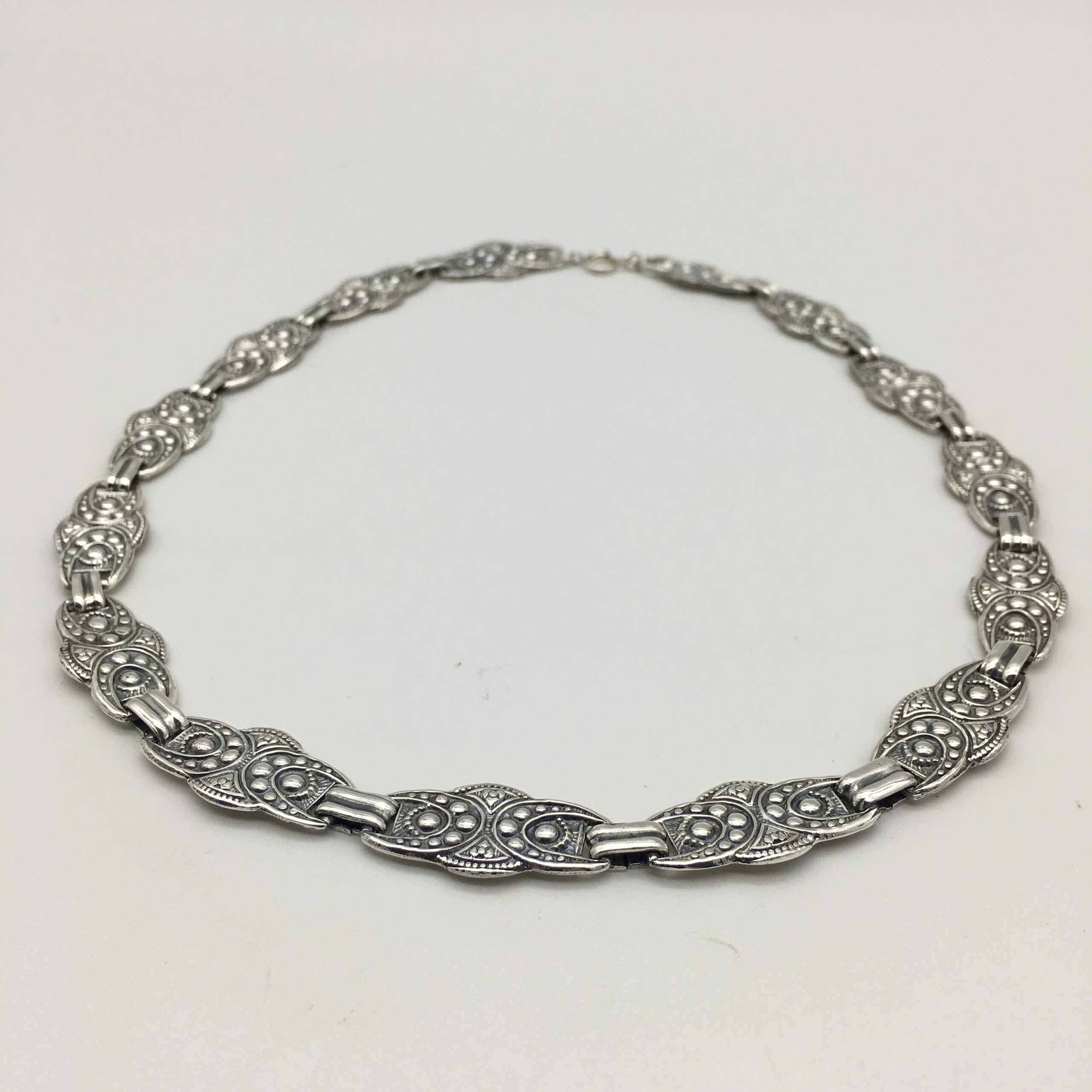 Scarce, Vintage Sterling Silver ‘Mari-Lou’ Necklace - Image 3