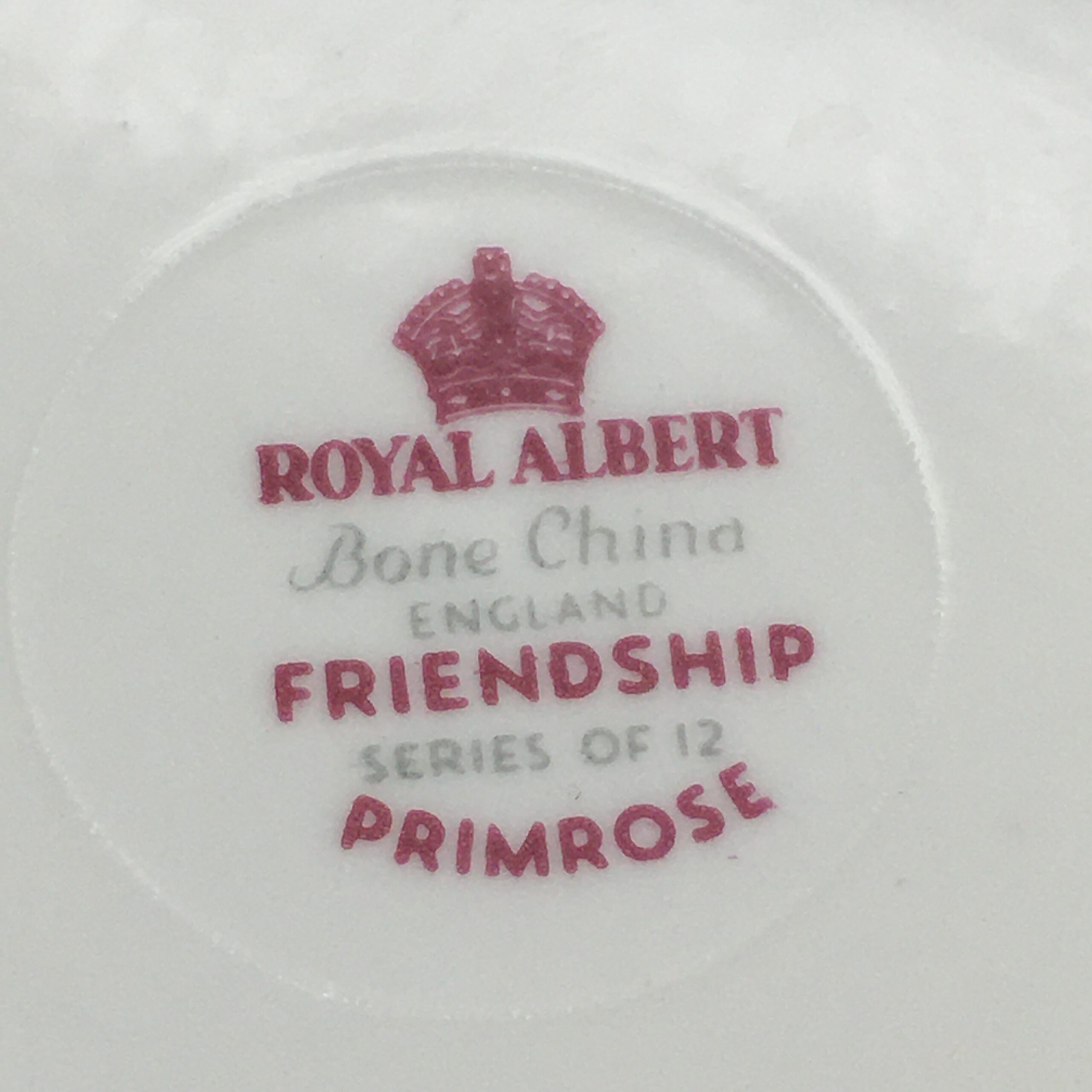 Vintage Royal Albert ‘Friendship - Primrose’ China Trio - Image 11