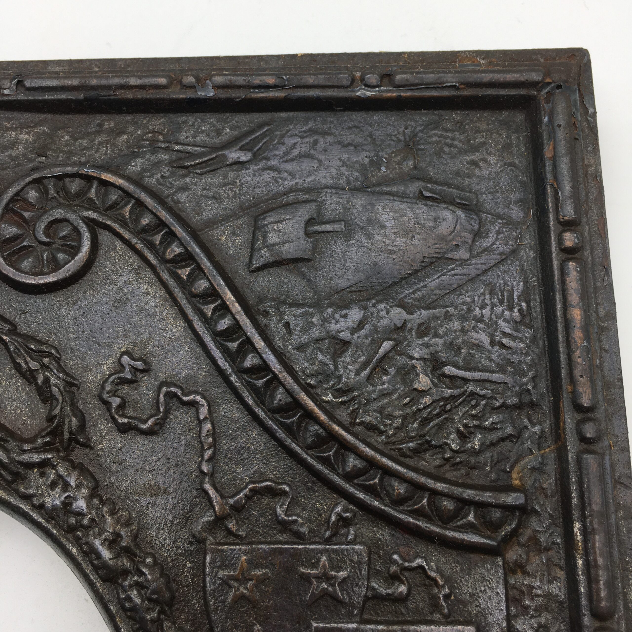 Impressive WW1 ‘For the Freedom of Mankind’ Iron Photo Frame - Image 8