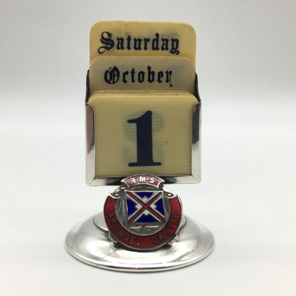 Union Castle Line ‘R.M.S. Arundel Castle’ Desk Calendar