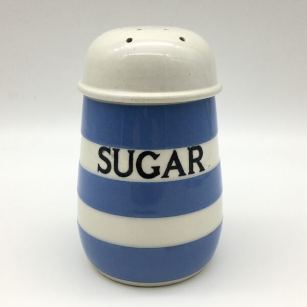 Vintage Blue & White ‘Cornish Ware’ Sugar Shaker (T.G GREEN)