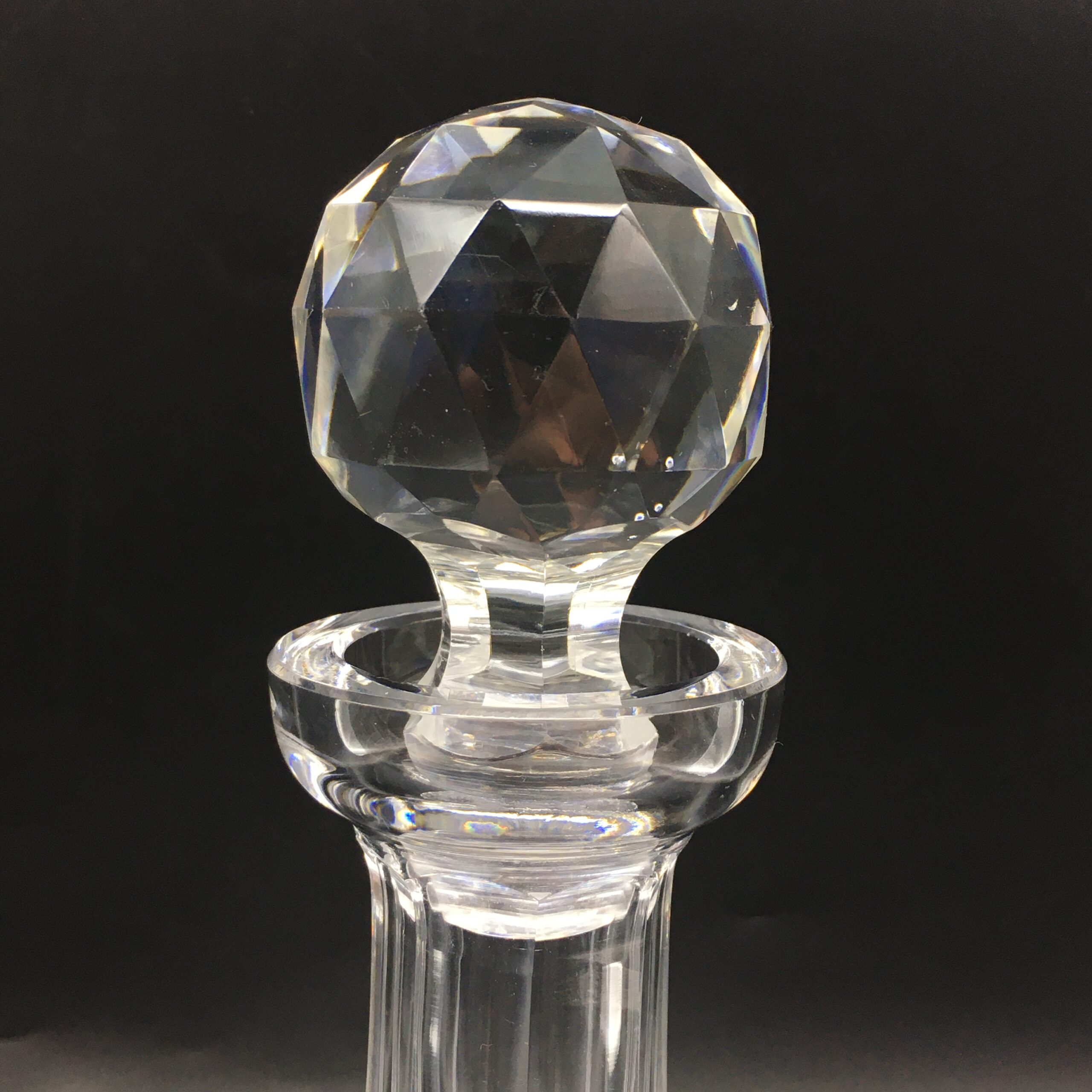 Vintage ‘Waterford’ Crystal Ships Decanter (‘Alana’ Pattern) - Image 2