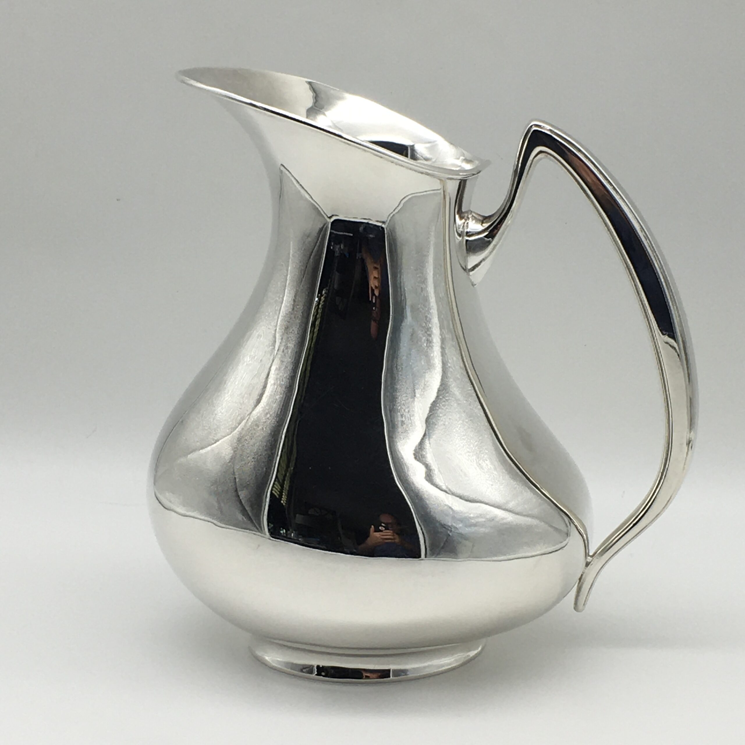 Wonderful ‘Modernist’ Solid Silver Pitcher/Jug