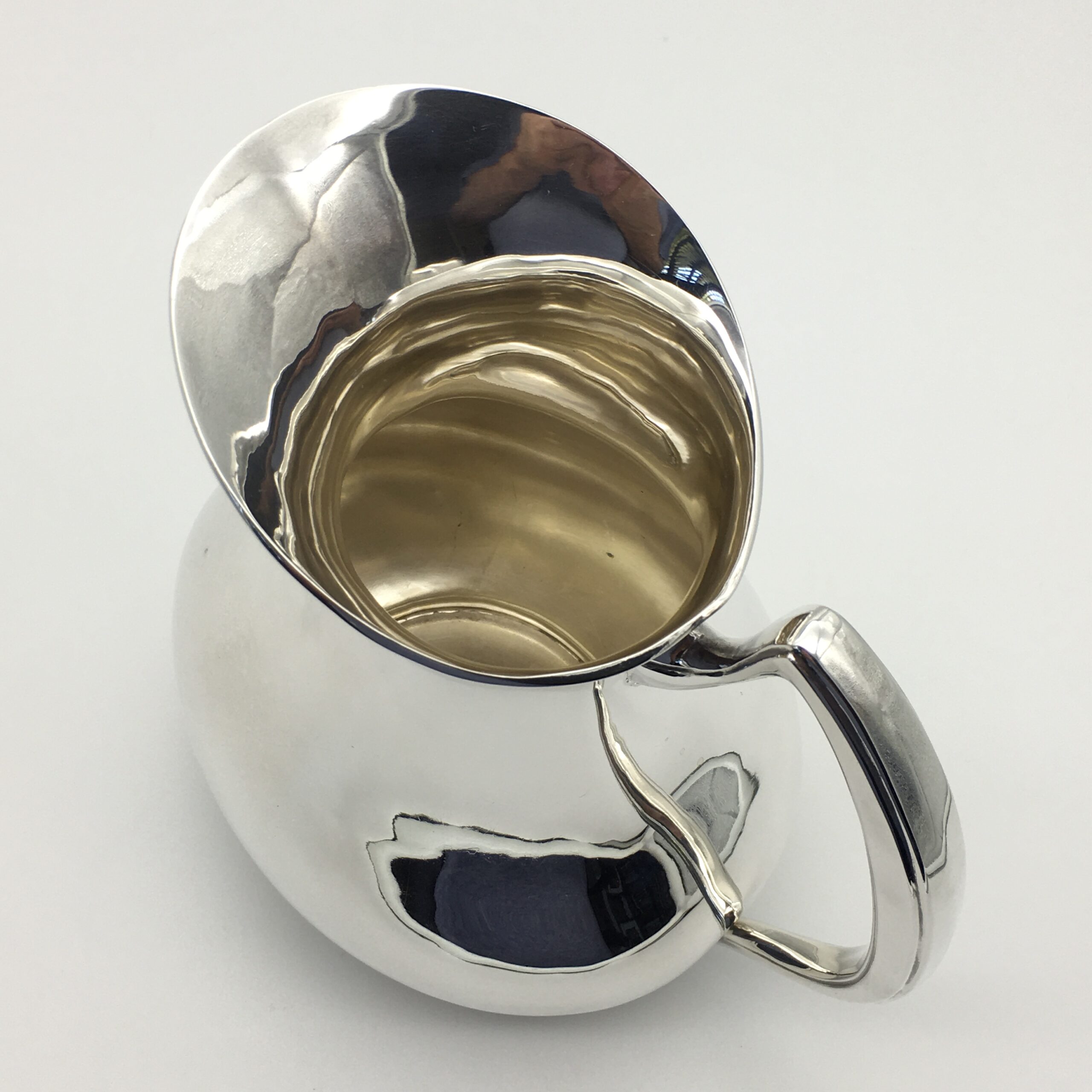 Wonderful ‘Modernist’ Solid Silver Pitcher/Jug - Image 6