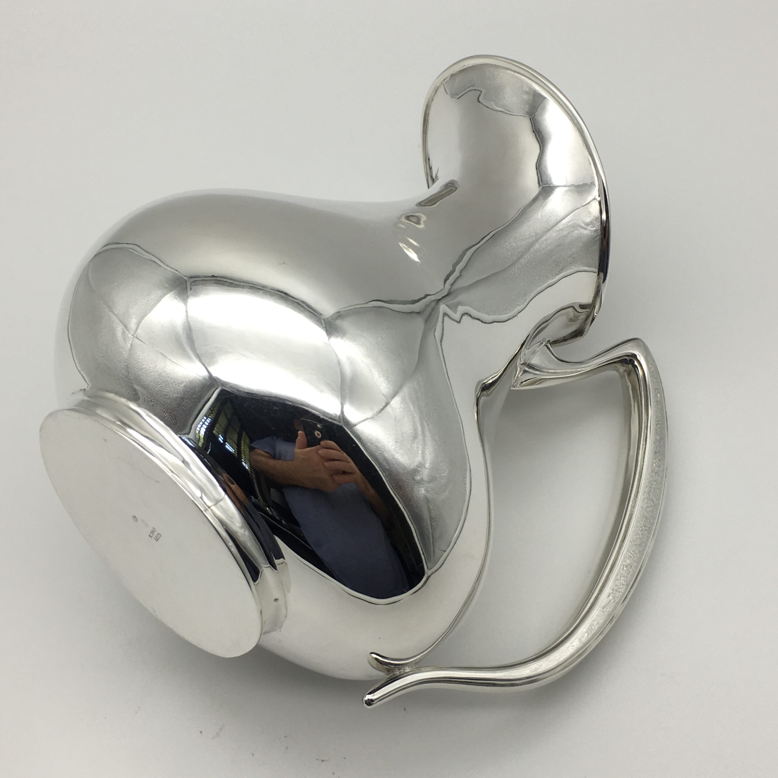 Wonderful ‘Modernist’ Solid Silver Pitcher/Jug - Image 7
