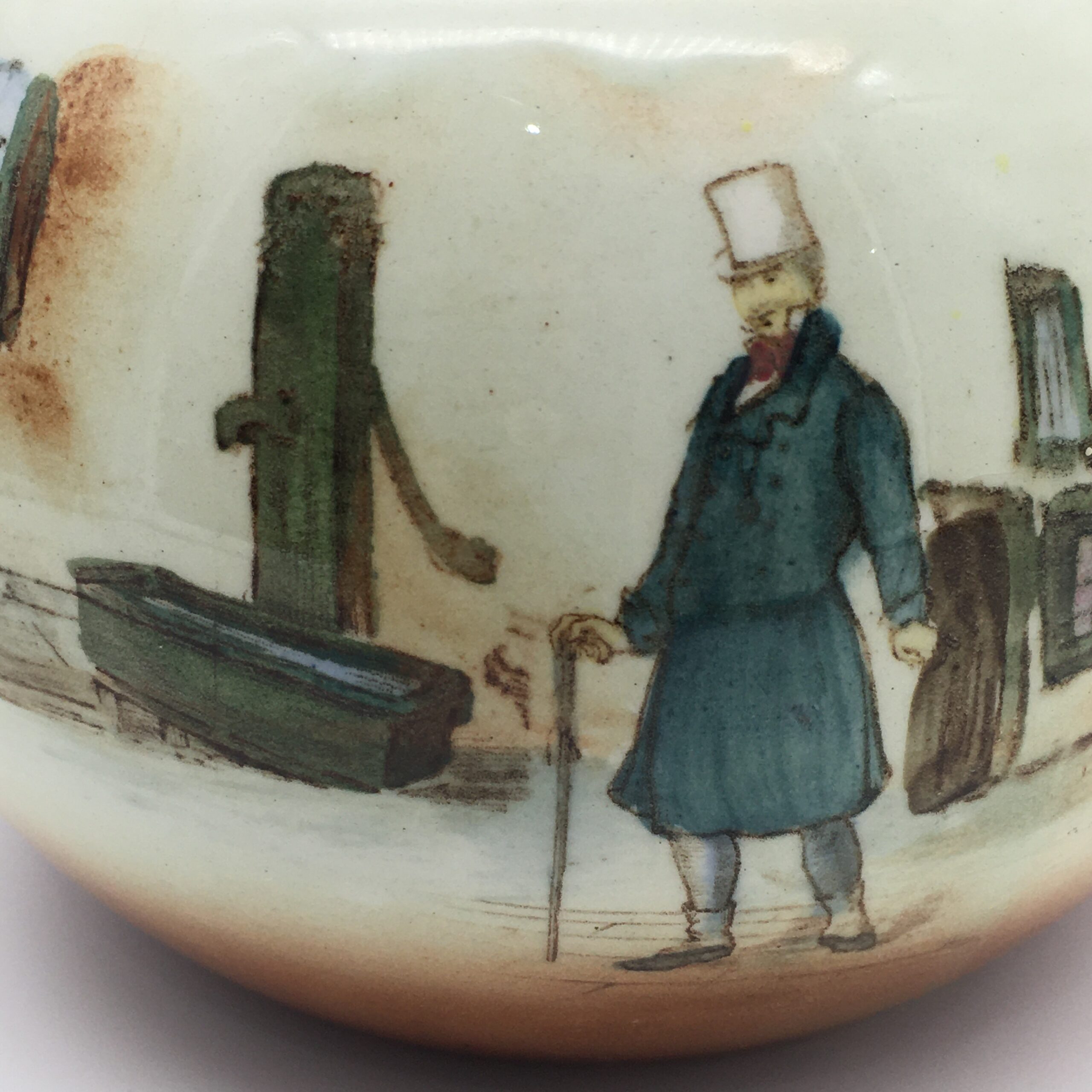 Rare Royal Doulton Tobacco Jar/Humidor & Lid (D1971) - Image 5