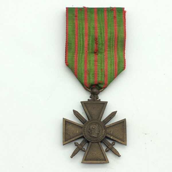 WW1 – French ‘Croix de Guerre’ Medal