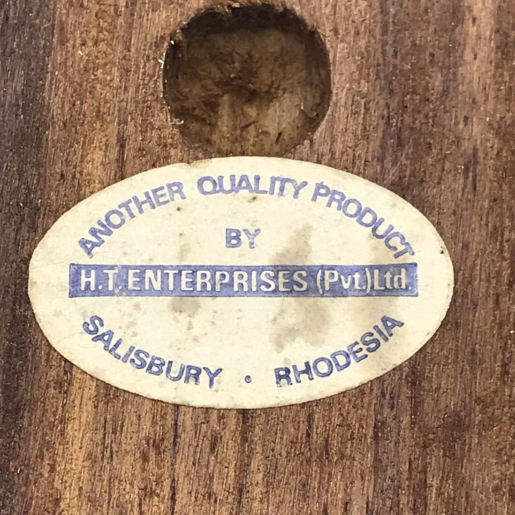 Rhodesian ‘Operation Ranger’ Copper & Wooden Plaque - Image 4