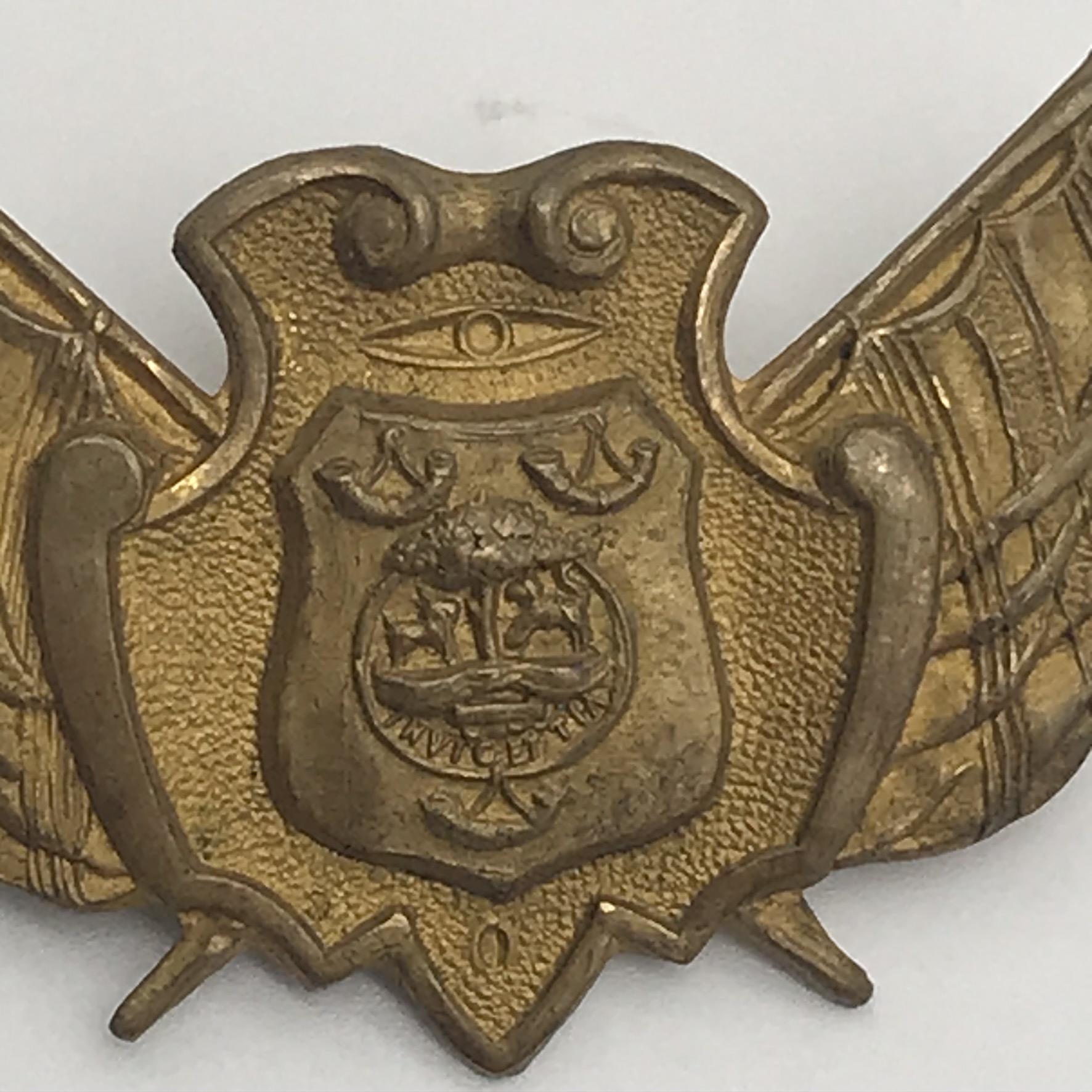 Rare – ‘Oranje Vrystaat Staats Artillerie’ Cap Badge (Prior to 1900) - Image 3