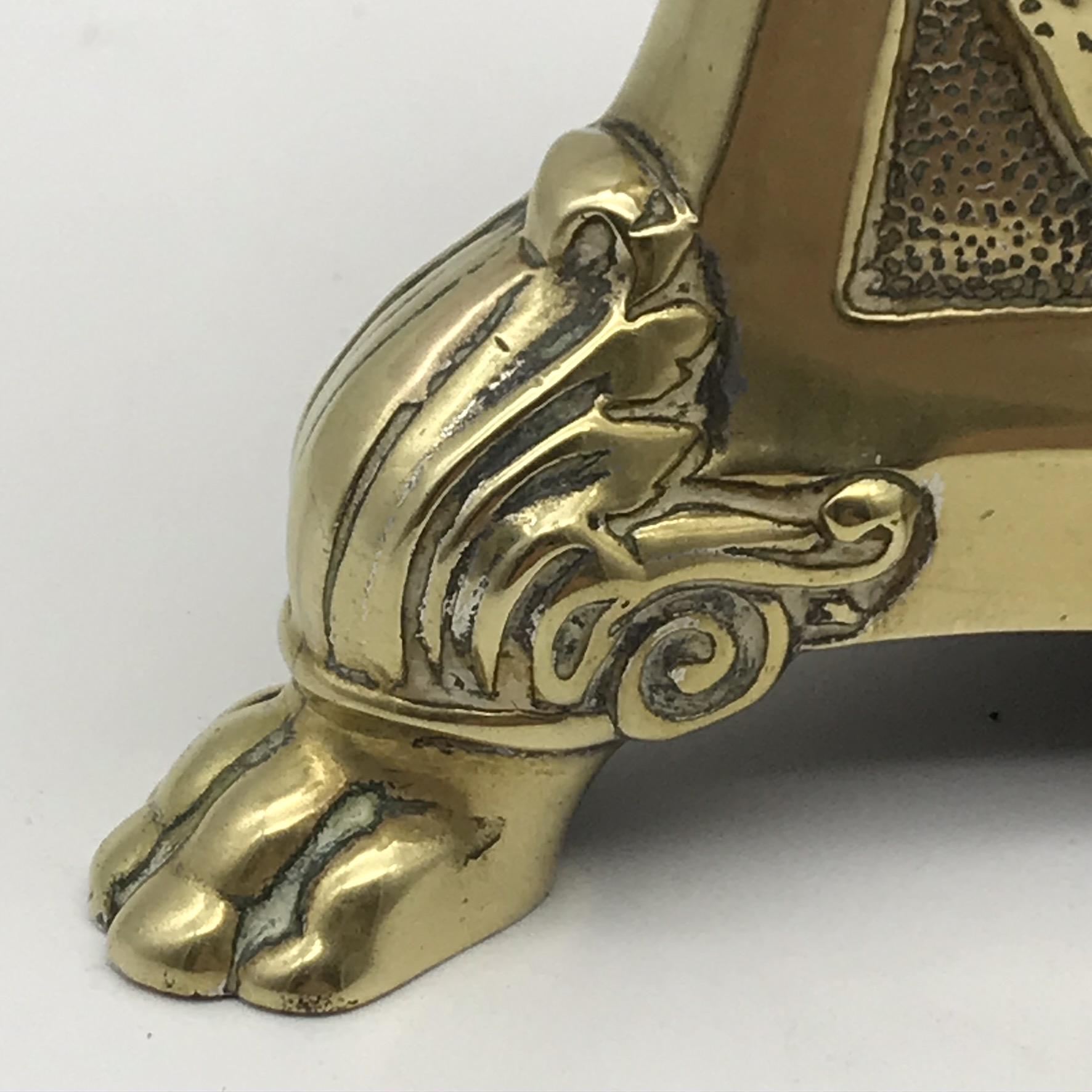 Large Antique Brass ‘Pricket’ Candlestick - Image 8