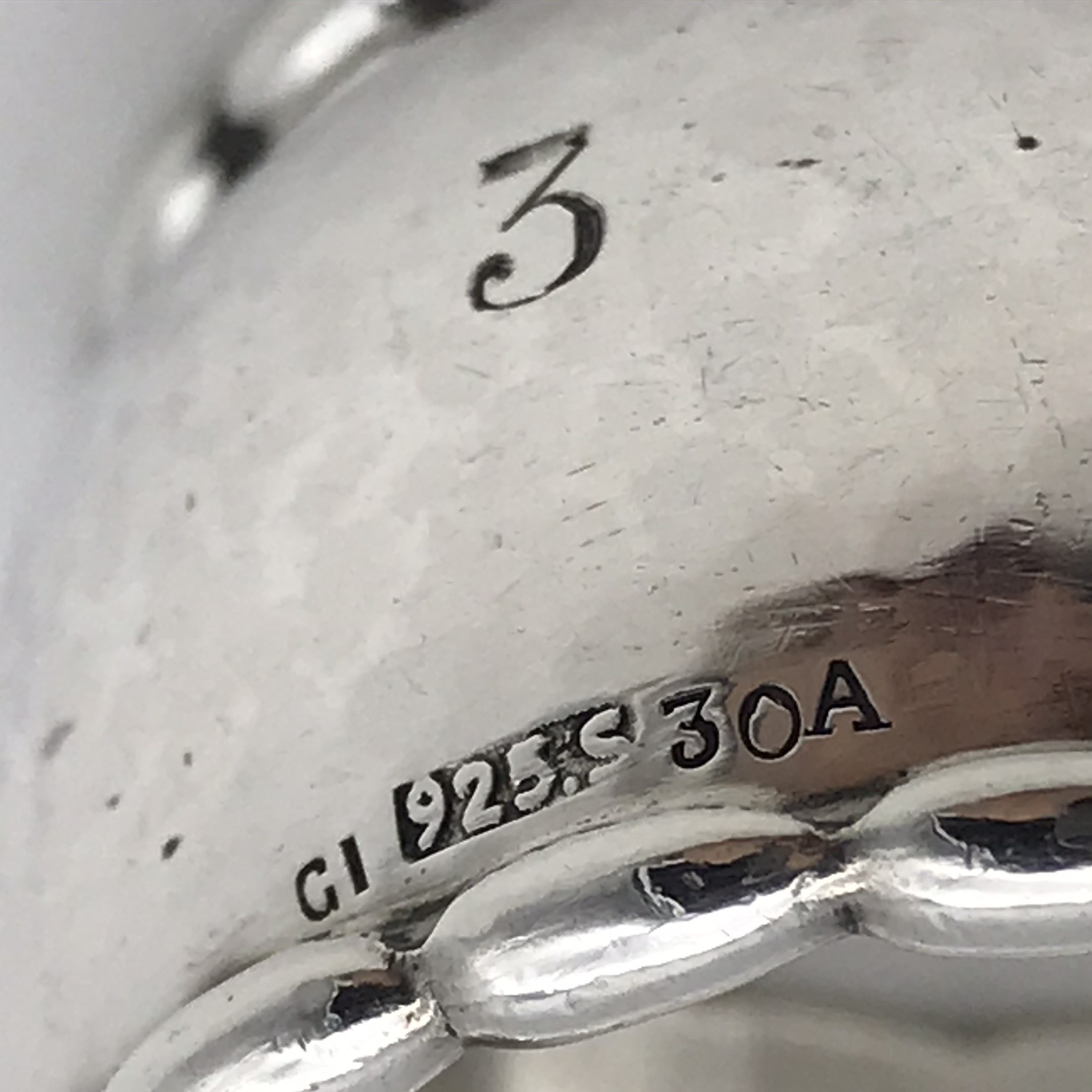 Rare ‘Georg Jensen’ Silver Napkin Rings (4) - Image 5