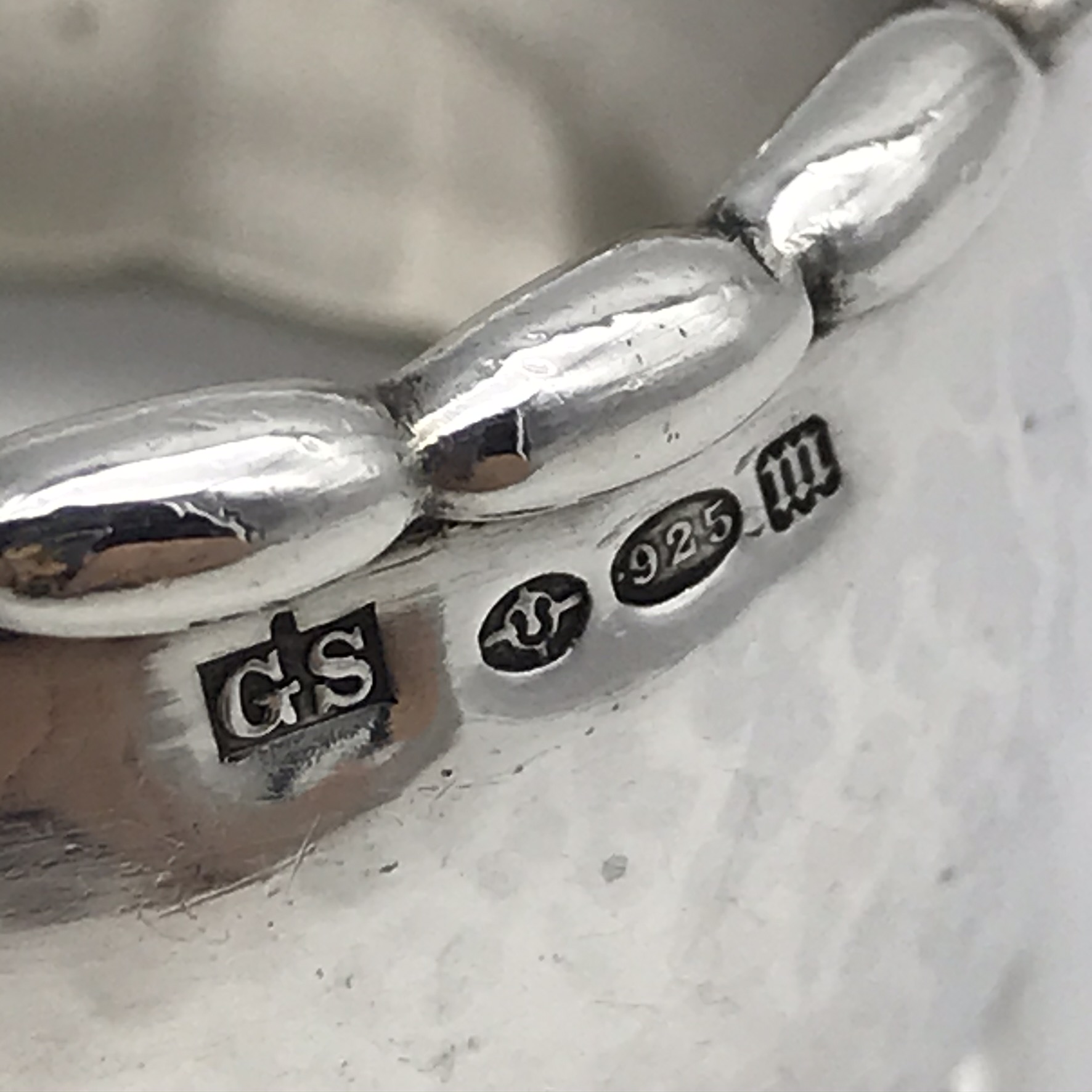 Rare ‘Georg Jensen’ Silver Napkin Rings (4) - Image 6
