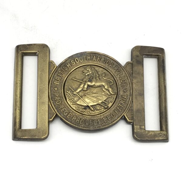 Early Rhodesian ‘B.S.A.P.’ Brass Belt Buckle