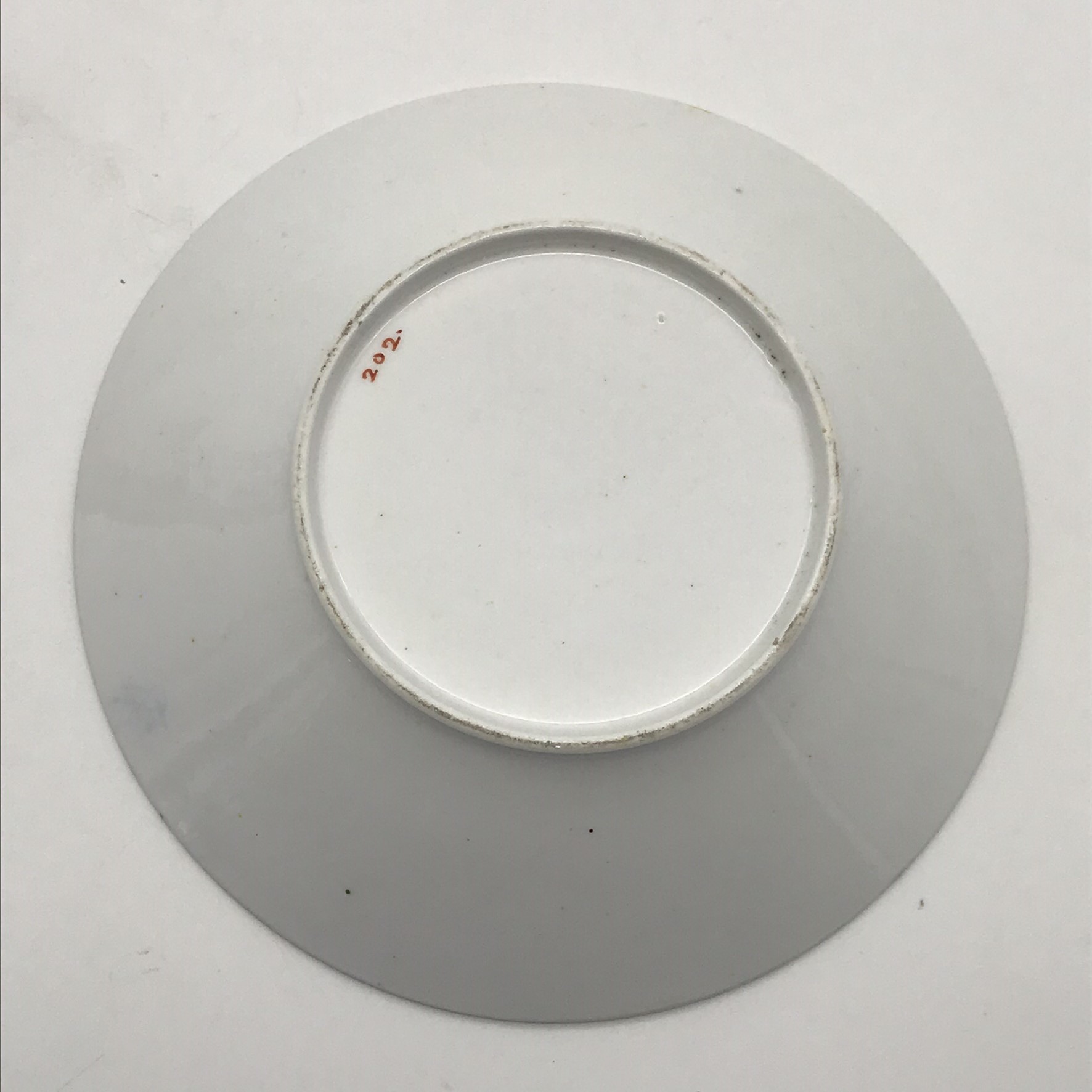 Antique Georgian Porcelain Teacup & Saucer - Image 6