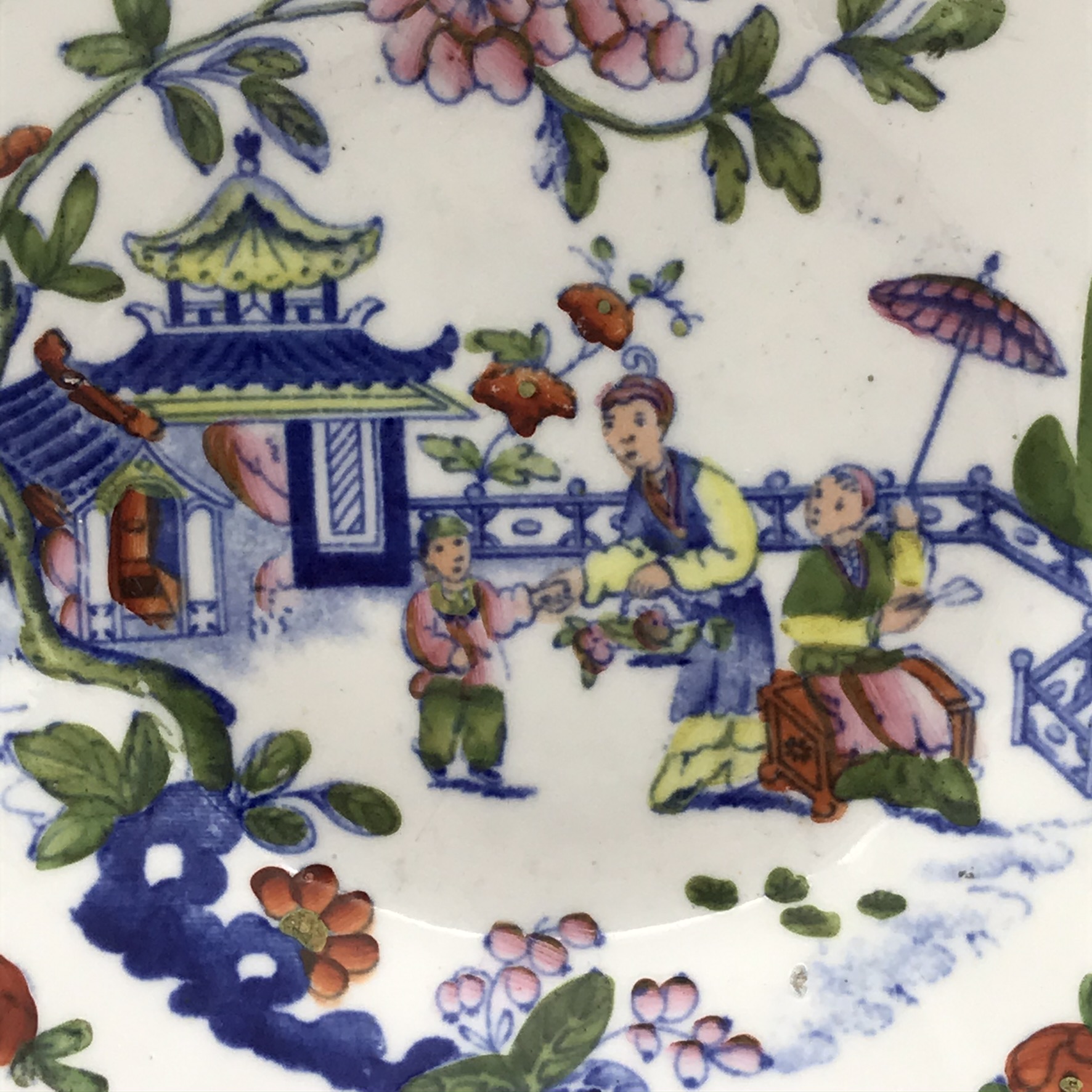 Antique Georgian Porcelain Teacup & Saucer - Image 4