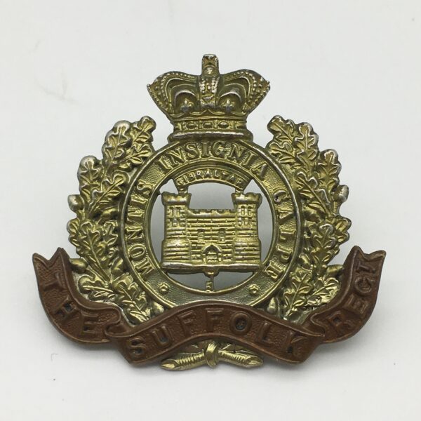 British – Victorian ‘The Suffolk Regiment’ Cap Badge