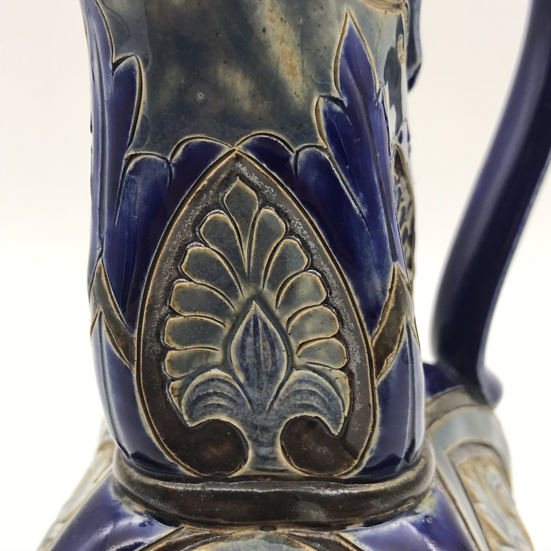 Rare Victorian ‘Doulton-Lambeth’ Stoneware Ewer (Frank Butler) - Image 2