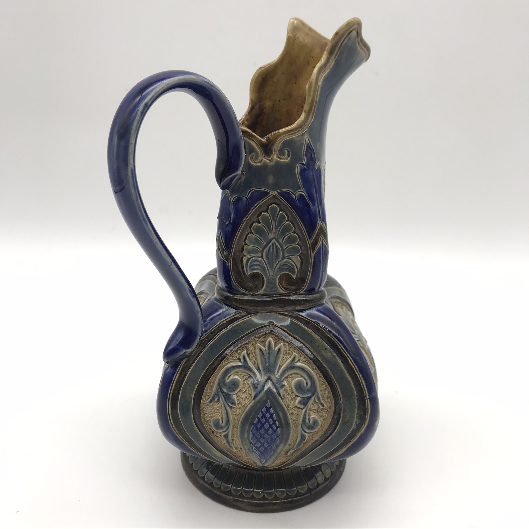 Rare Victorian ‘Doulton-Lambeth’ Stoneware Ewer (Frank Butler) - Image 5