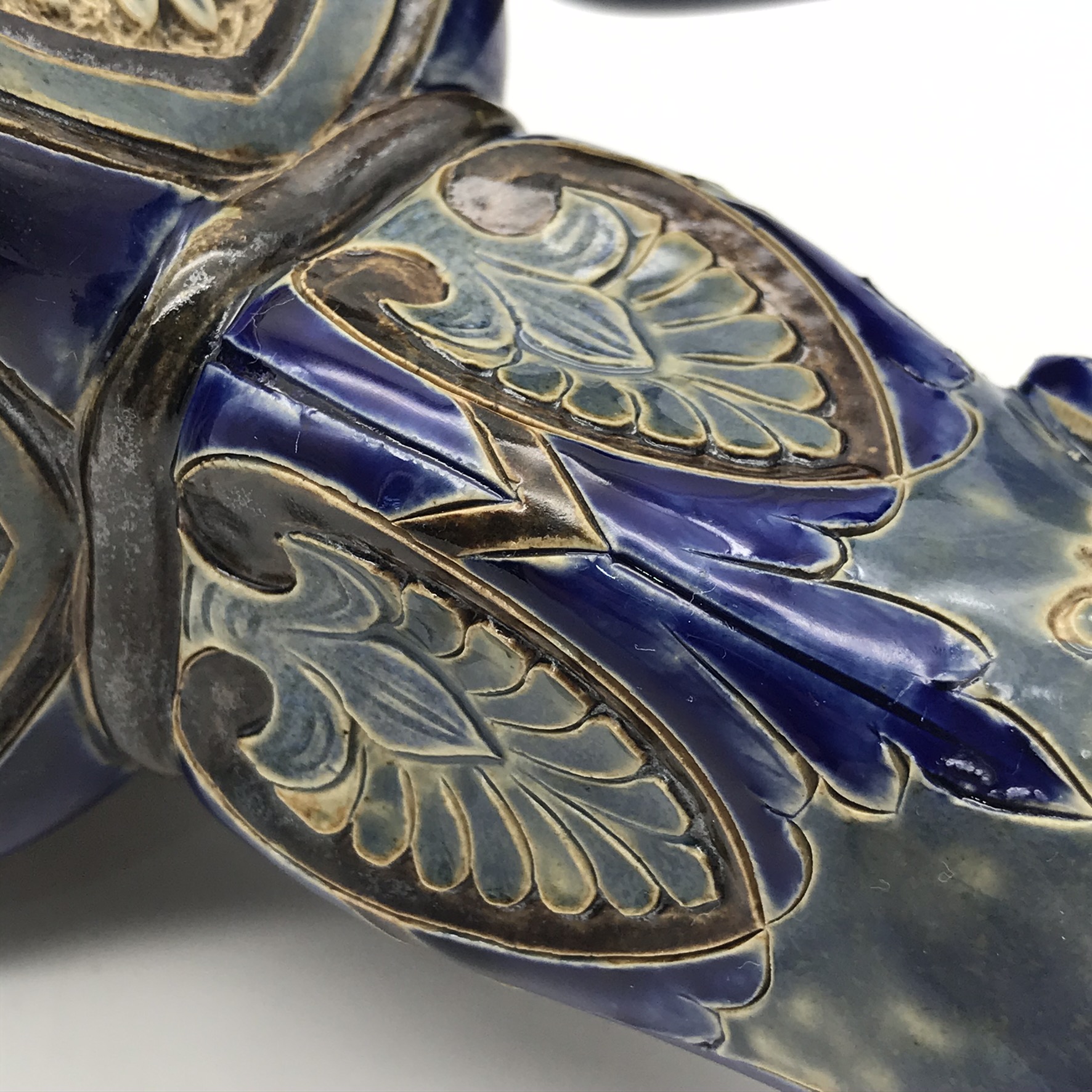 Rare Victorian ‘Doulton-Lambeth’ Stoneware Ewer (Frank Butler) - Image 6