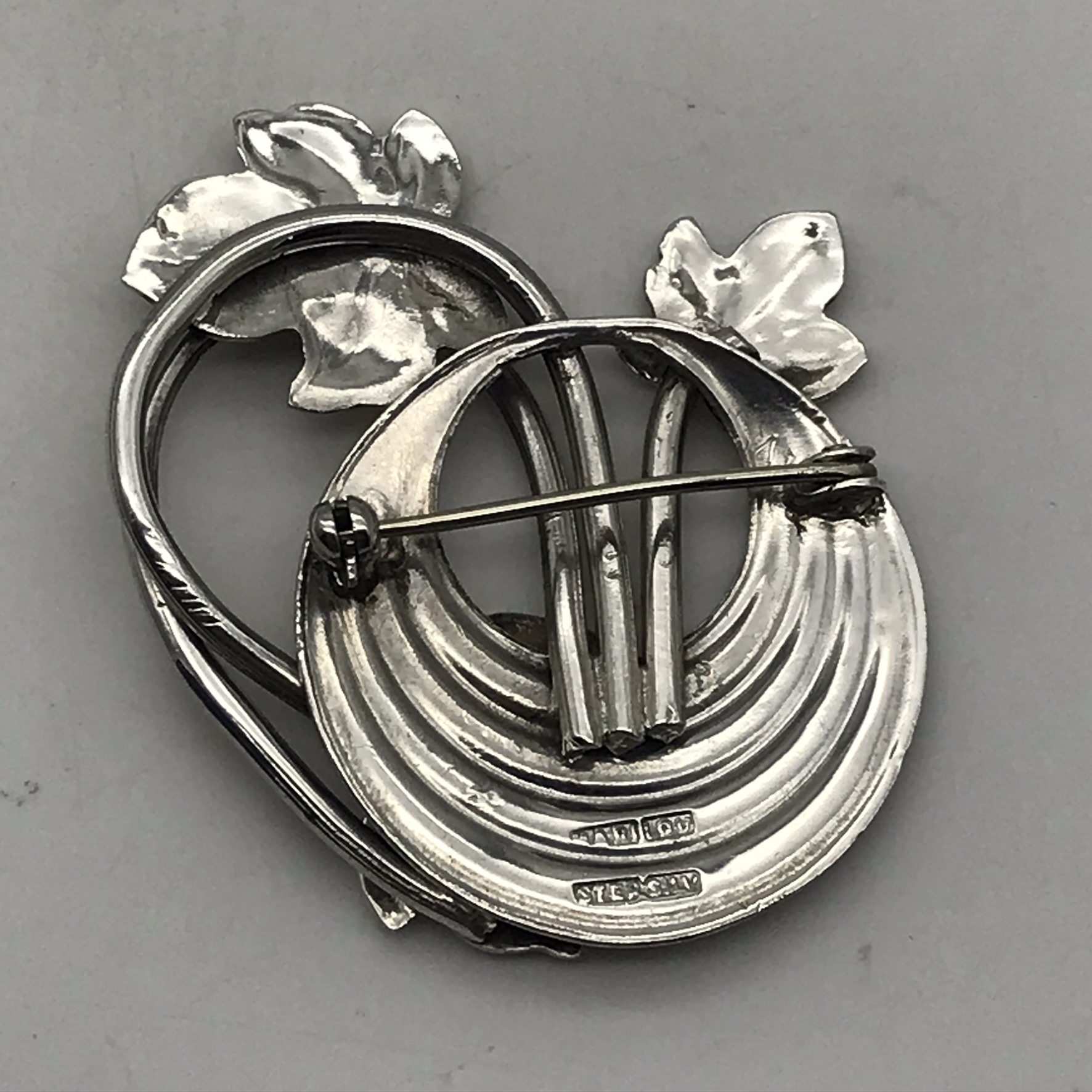 Vintage Sterling Silver ‘Mari-Lou’ Brooch - Image 3