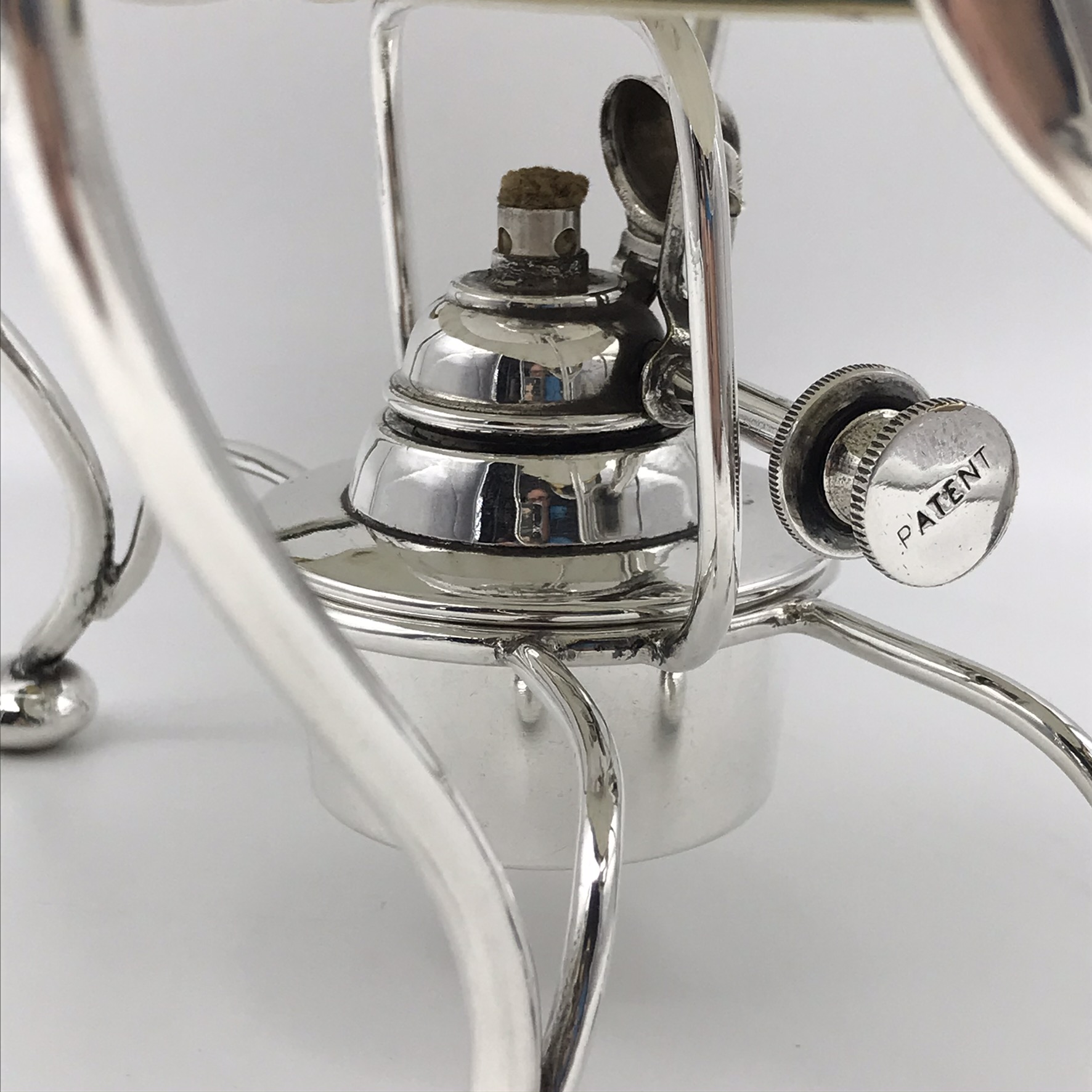 Vintage Silver-Plated Food Warmer & French Porcelain Entrée Dish (Pillivuyt) - Image 8