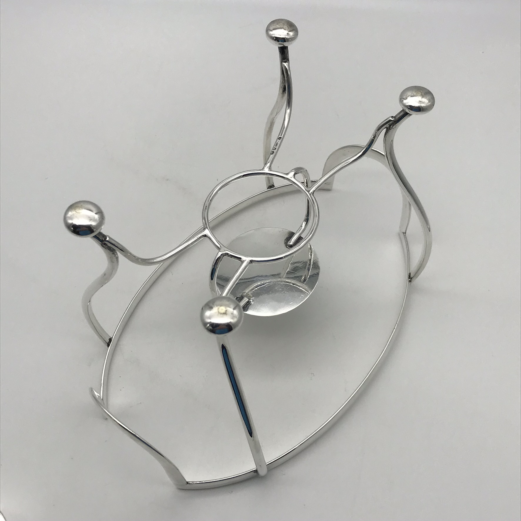 Vintage Silver-Plated Food Warmer & French Porcelain Entrée Dish (Pillivuyt) - Image 11