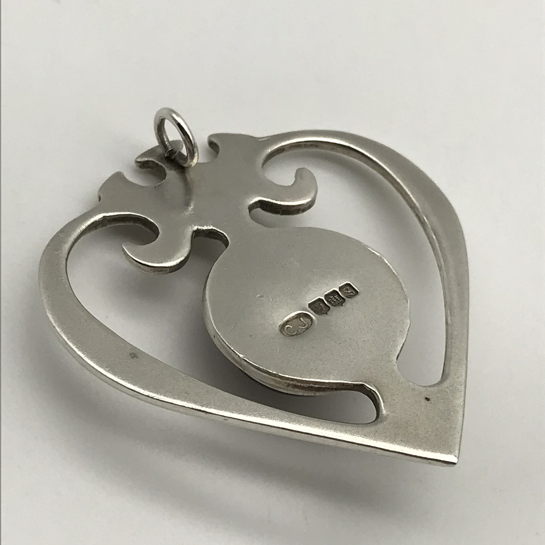 Vintage Scottish Silver ‘Luckenbooth’ Pendant & Chain - Image 6