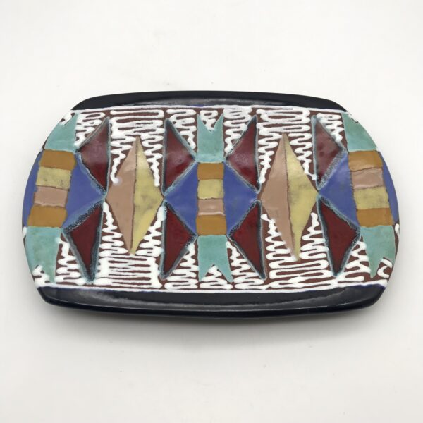 Rare ‘Kalahari’ Studio Pottery Dish or Wall Hanging