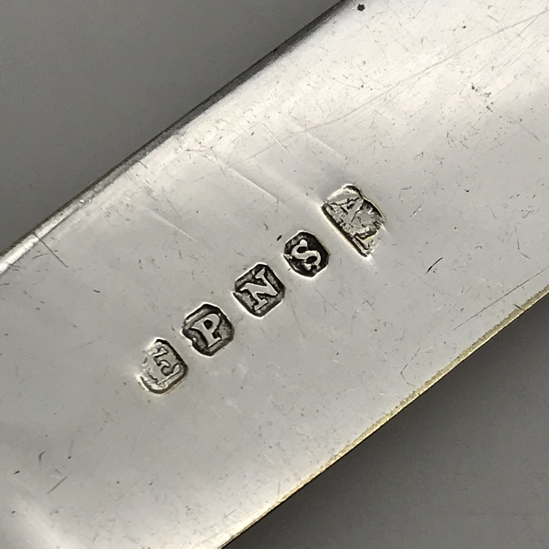 Antique Mother-of-Pearl Handled Dessert Knives & Forks (Cased) - Image 9