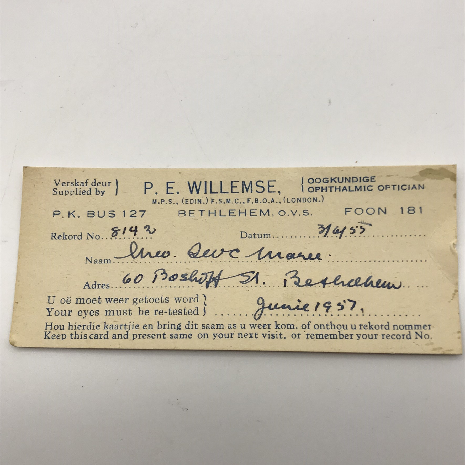 Vintage Retro Gold-Tone Spectacles (Cased) - Image 4