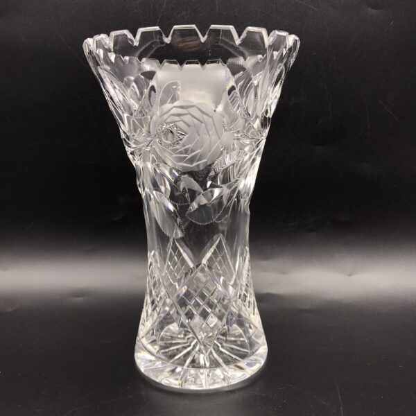 Attractive 1950/60’s ‘Rose-Cut’ Vase