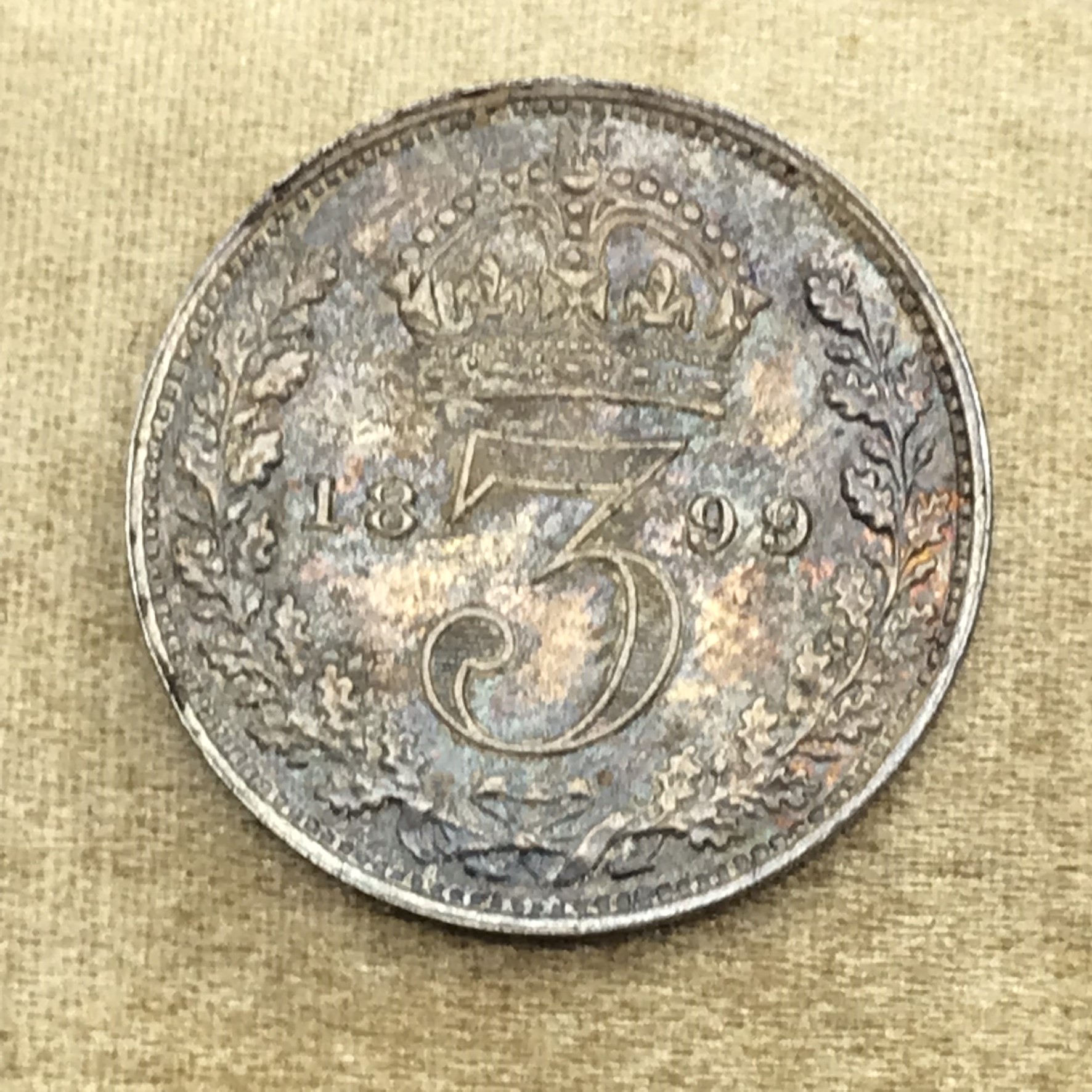 UK – Rare ‘1899 Maundy Coins’ Boxed Set (UNC) - Image 11