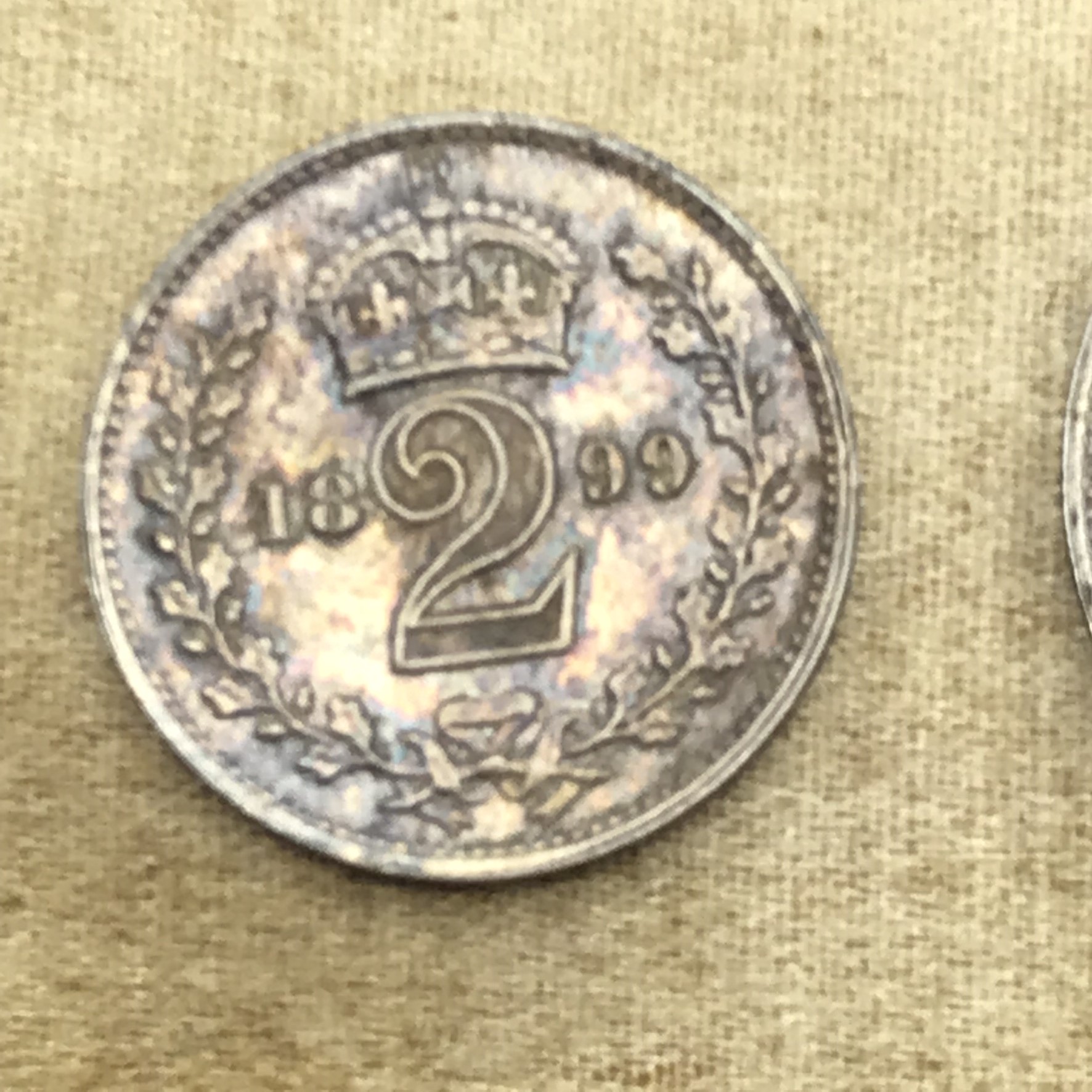 UK – Rare ‘1899 Maundy Coins’ Boxed Set (UNC) - Image 10