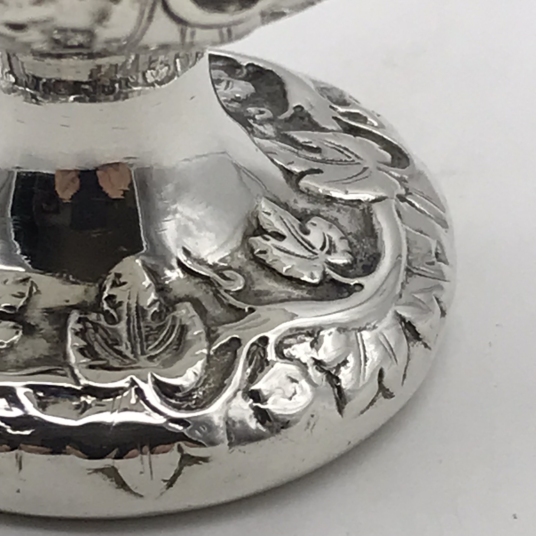 Antique Colonial Indian Silver Pepperette (Hamilton & Co.) (C.1840) - Image 7