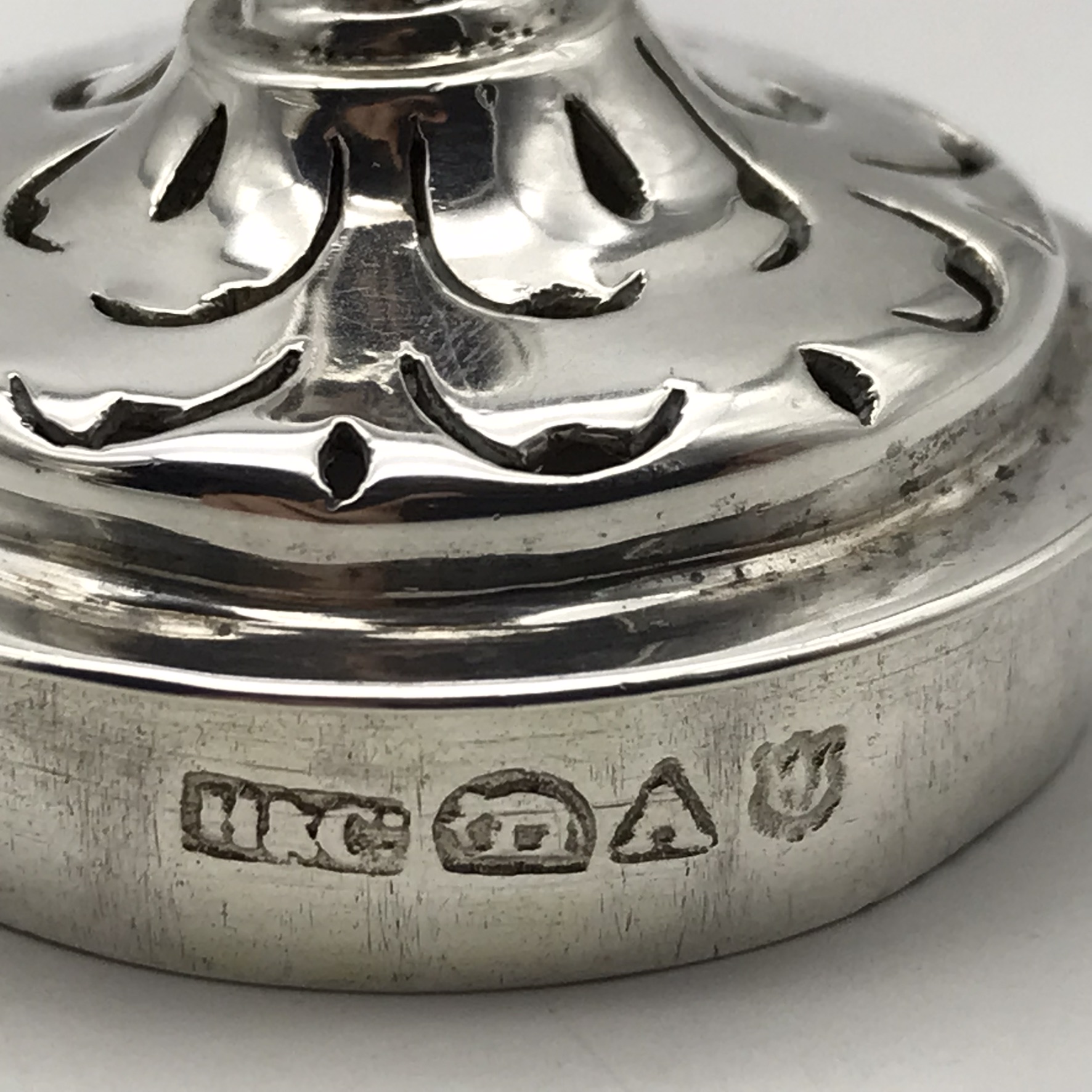 Antique Colonial Indian Silver Pepperette (Hamilton & Co.) (C.1840) - Image 8