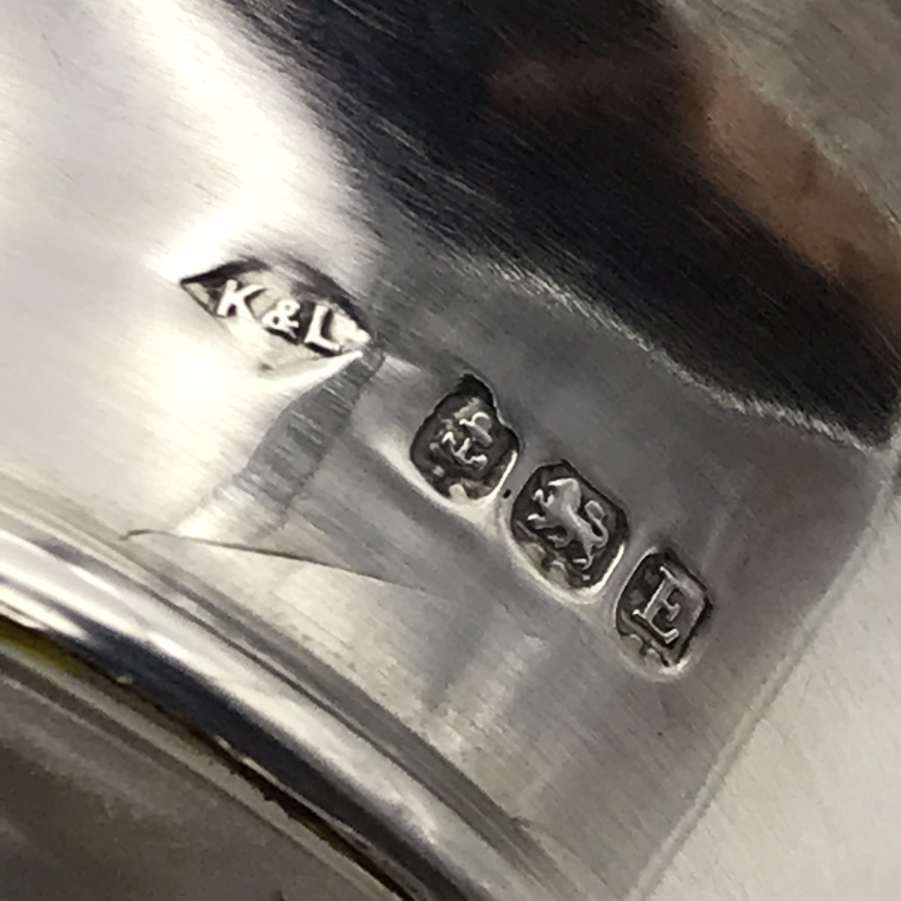 Early Elegant Silver & Crystal Scent Bottle (1929) - Image 12