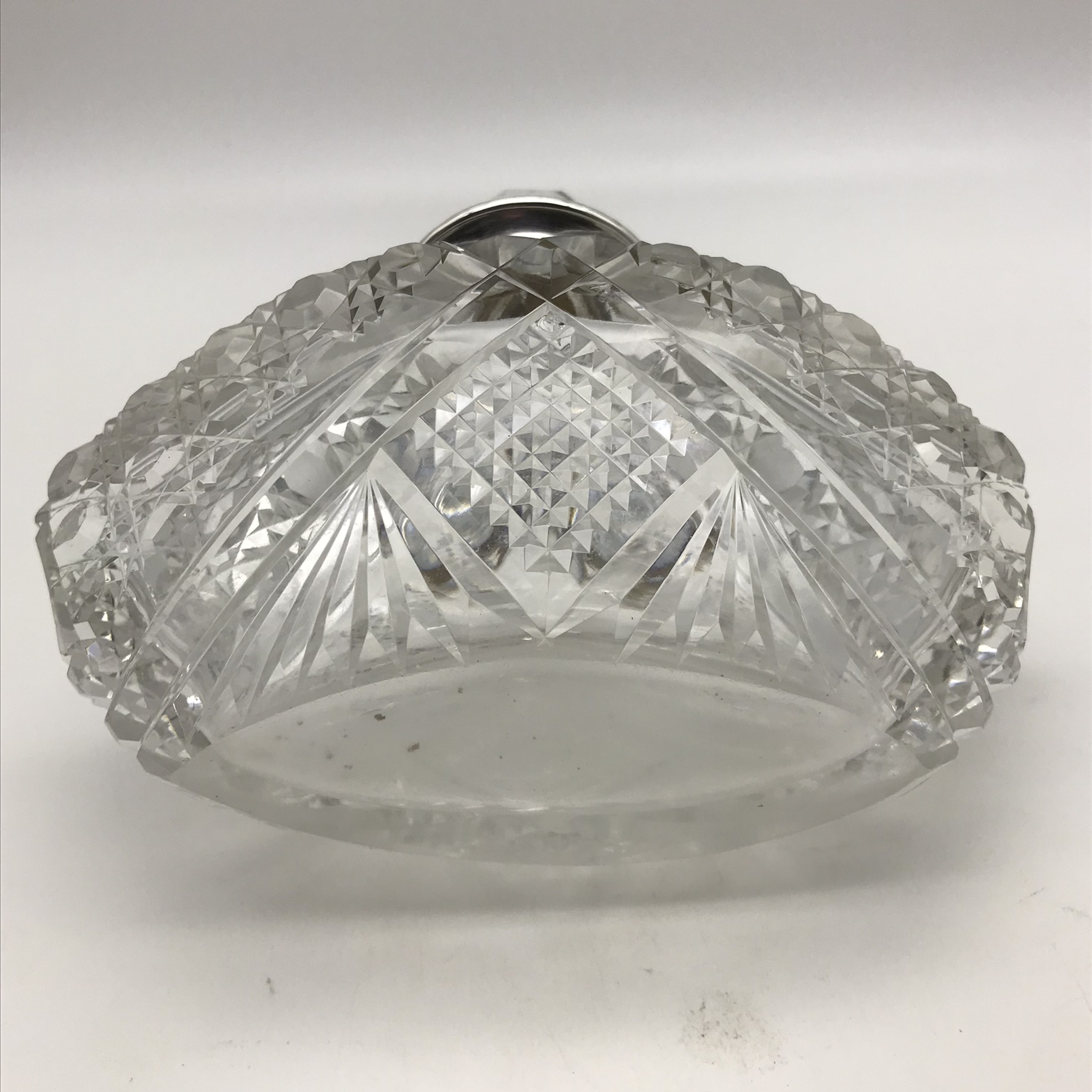 Early Elegant Silver & Crystal Scent Bottle (1929) - Image 11