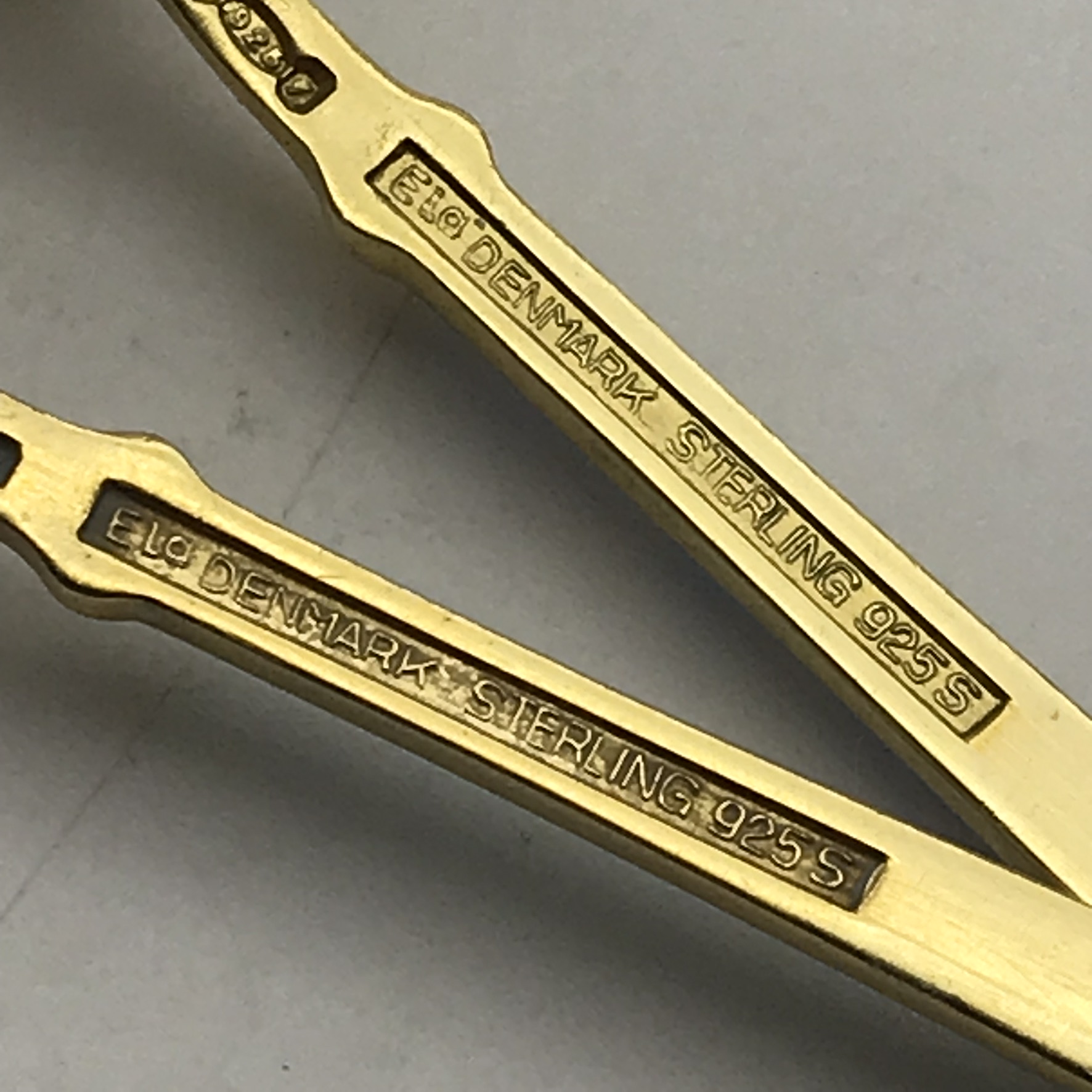 Six Boxed Danish Silver & Enamel Spoons (ELa - Denmark) (Asprey’s) - Image 10