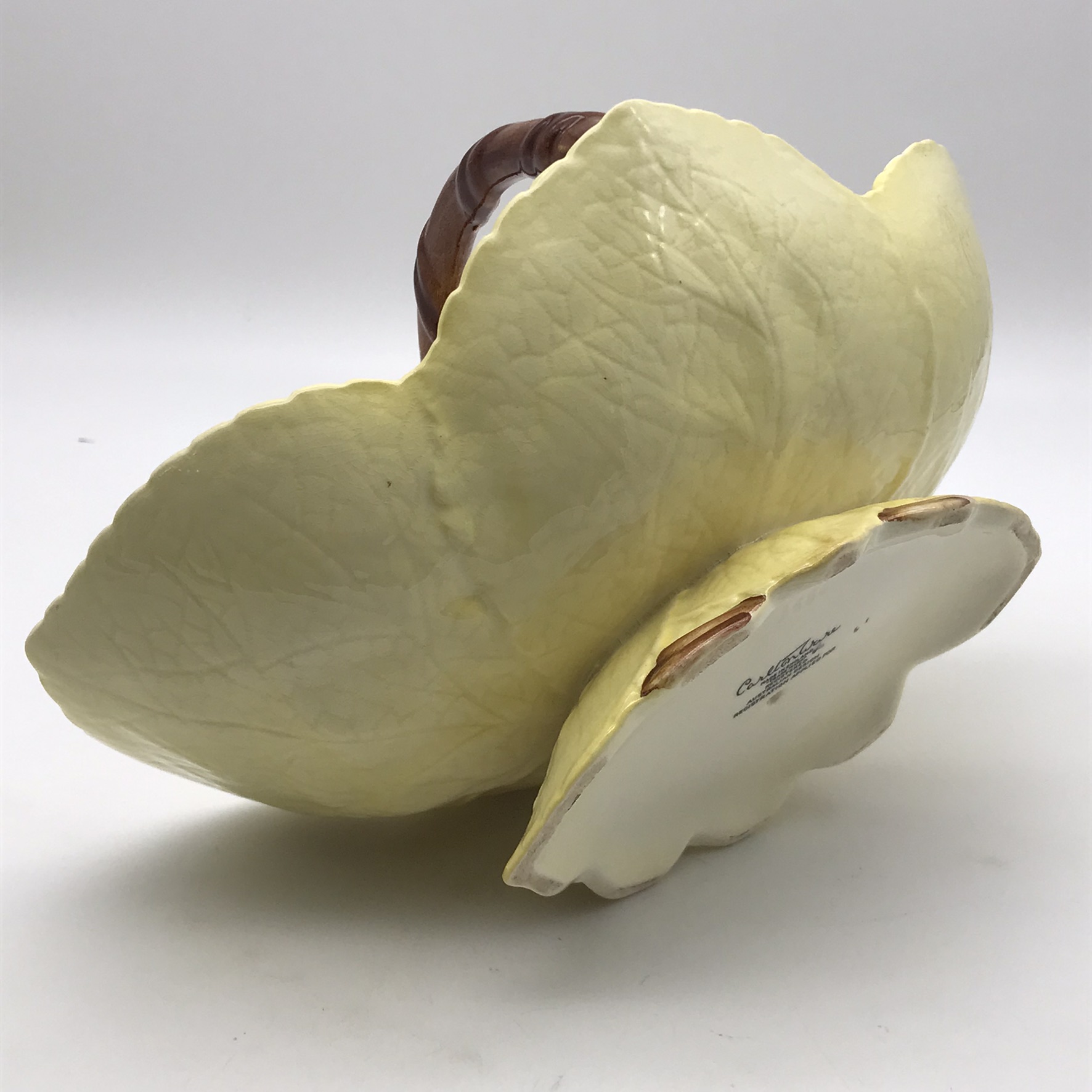 Early Large ‘Carlton Ware’ Basket/Bowl (Foxglove) - Image 6