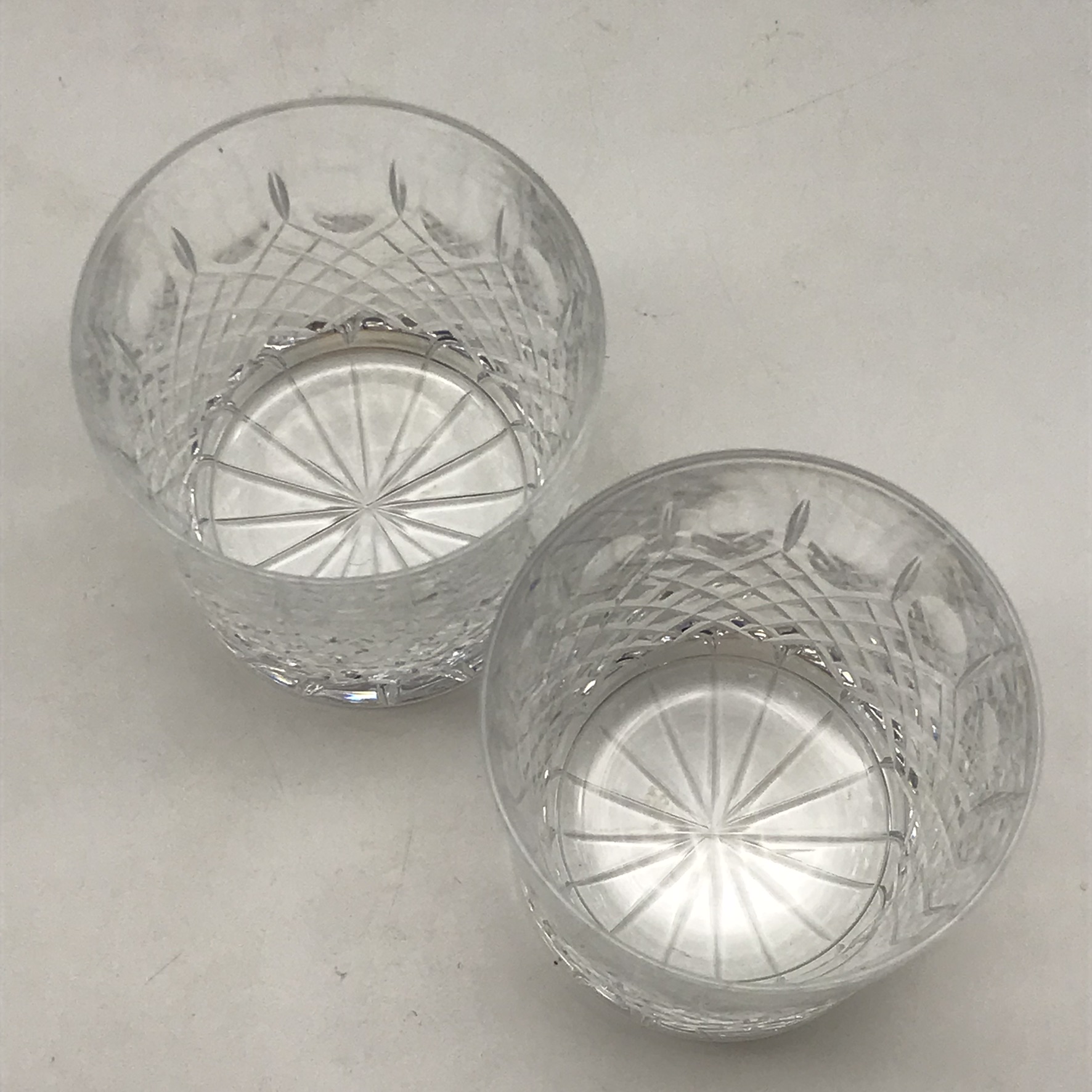 Pair ‘Somerset’ Crystal Whisky Glasses (Wooden Cased) - Image 6