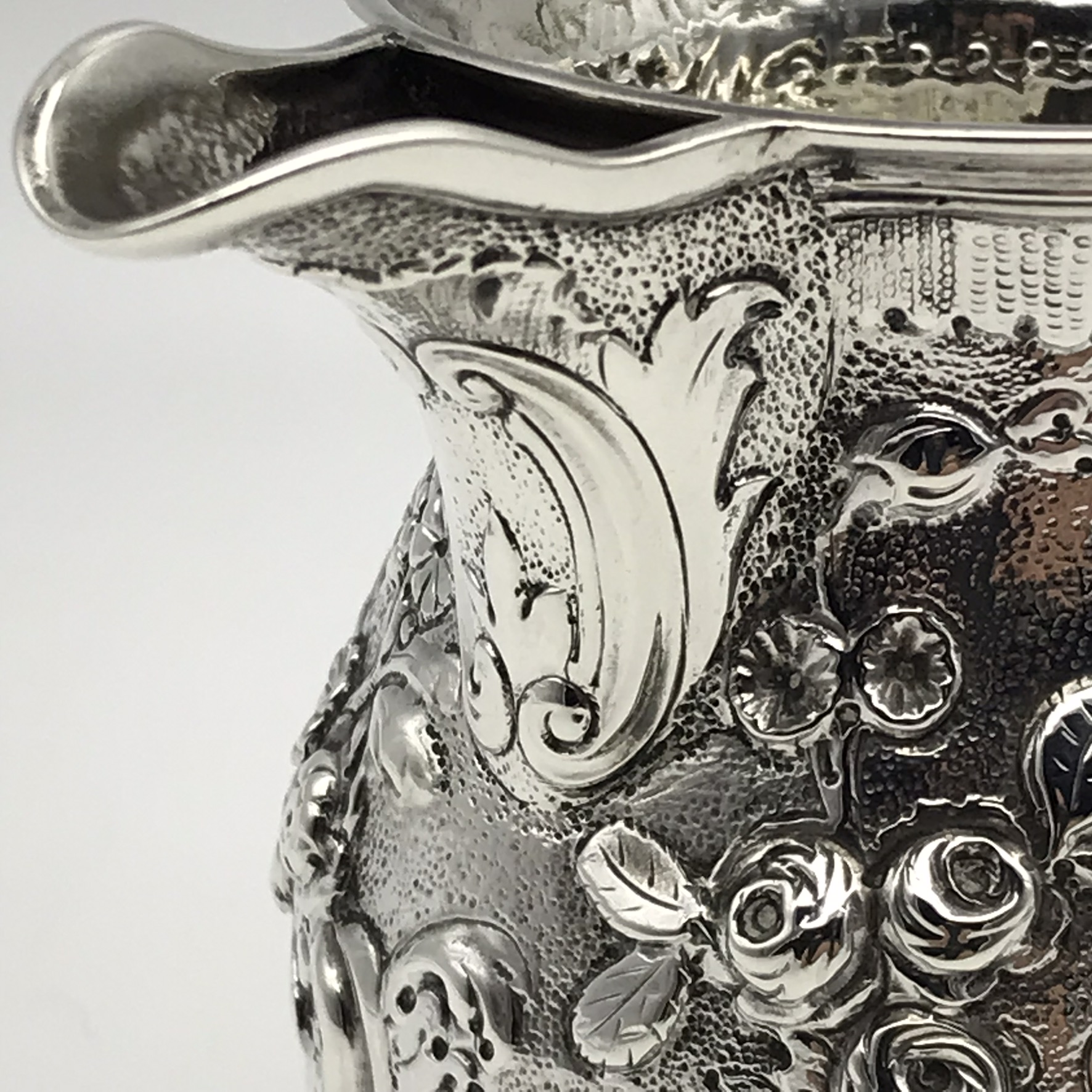 Fabulous Georgian Silver Cream Jug (1822) - Image 7