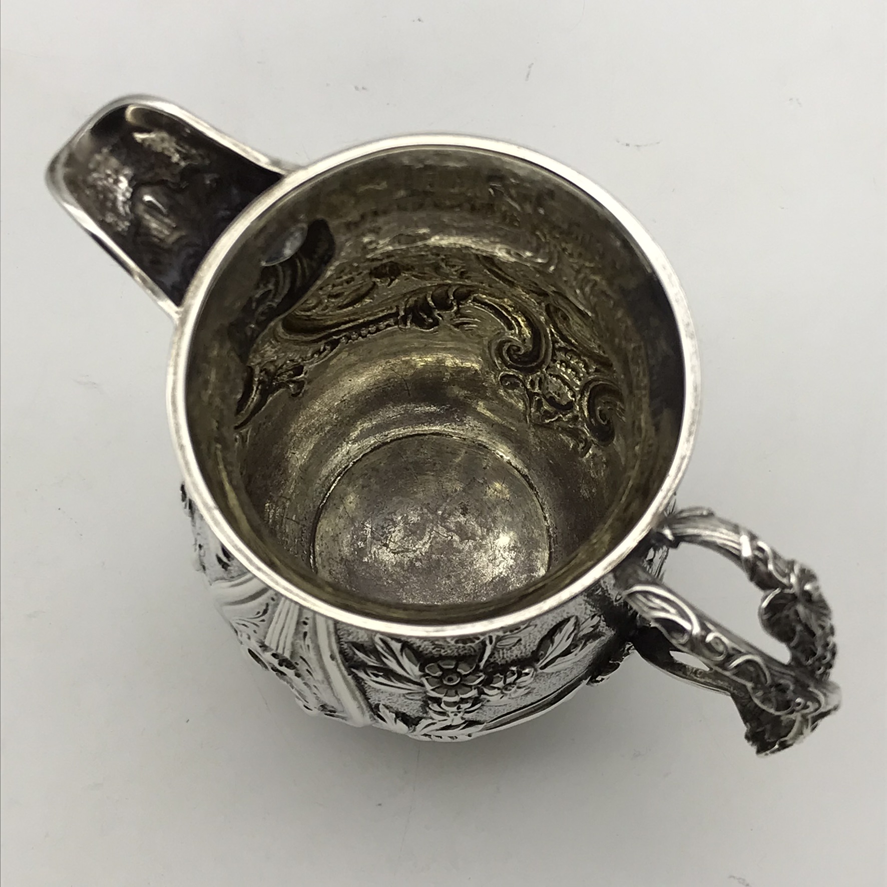 Fabulous Georgian Silver Cream Jug (1822) - Image 11